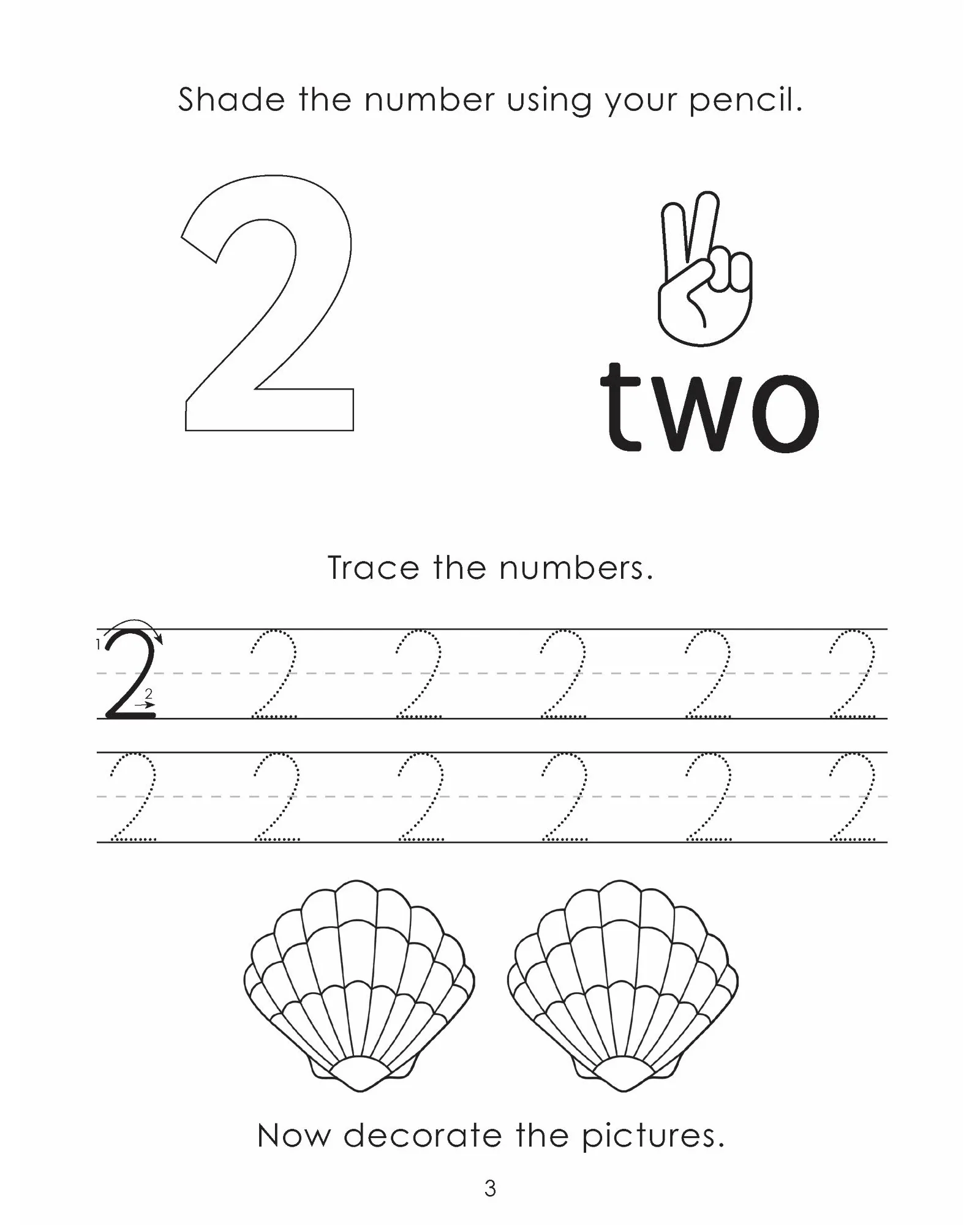 Little Genius Vol. 2 Pencil Skills Activity Pad Numbers - Image 2