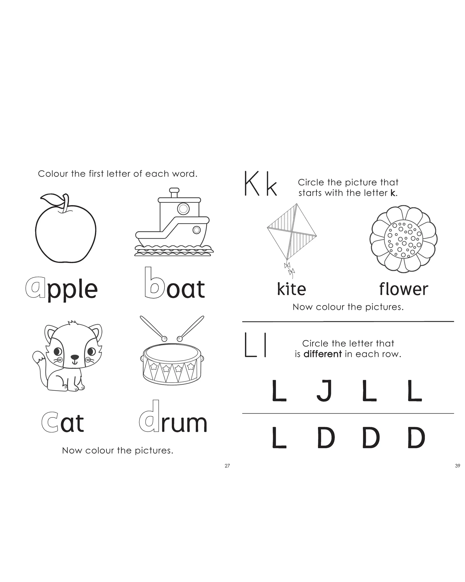 Little Genius Vol 2 Small Activity Pad ABC Fun - Image 2