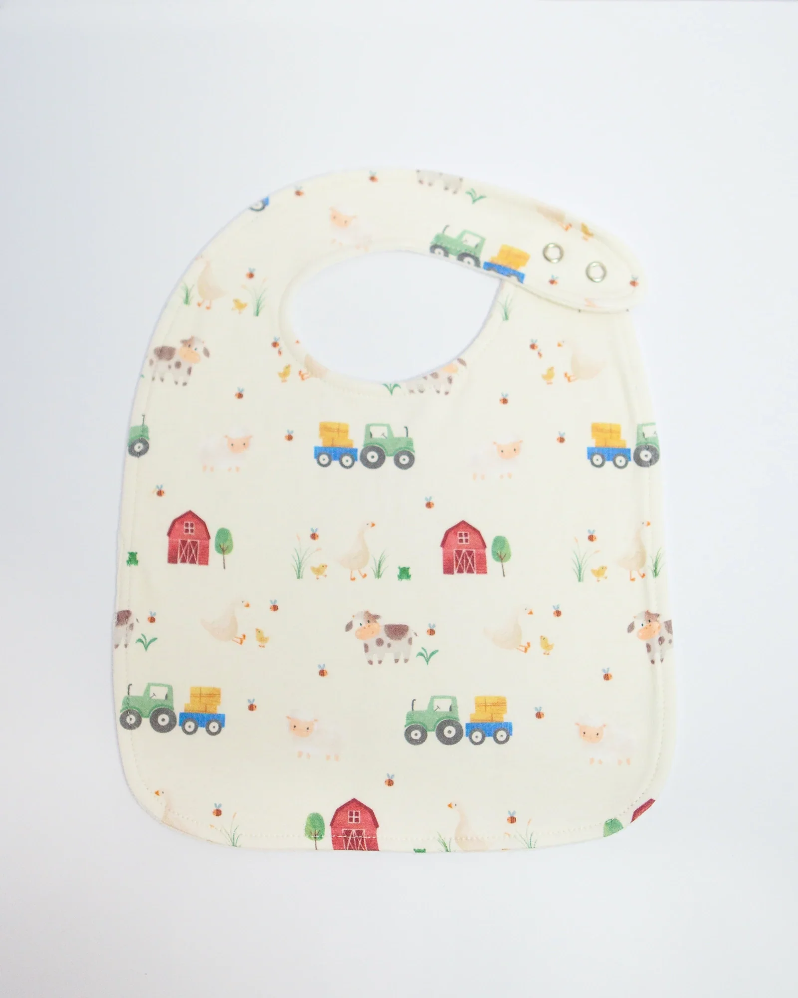 Farm Friends Jersey Bibs Set Of 2
