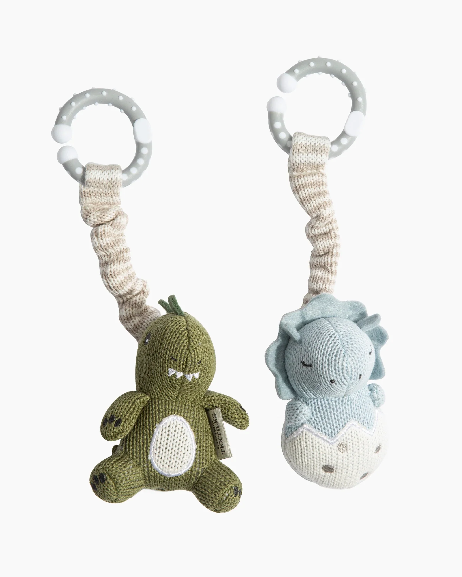 Living Textiles 2 Pack Stroller Toy - Dinosaur