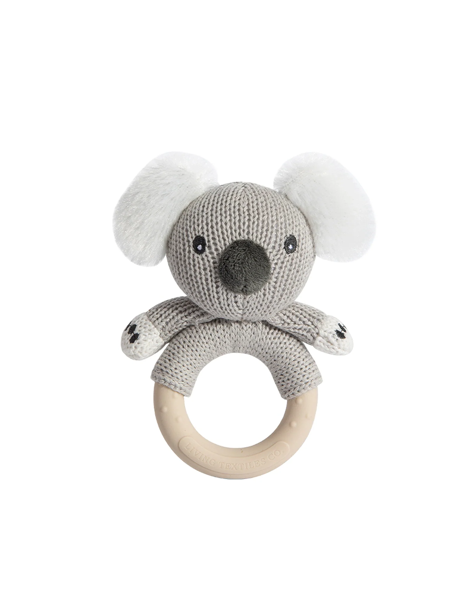 Living Textiles Ring Rattle - Koala
