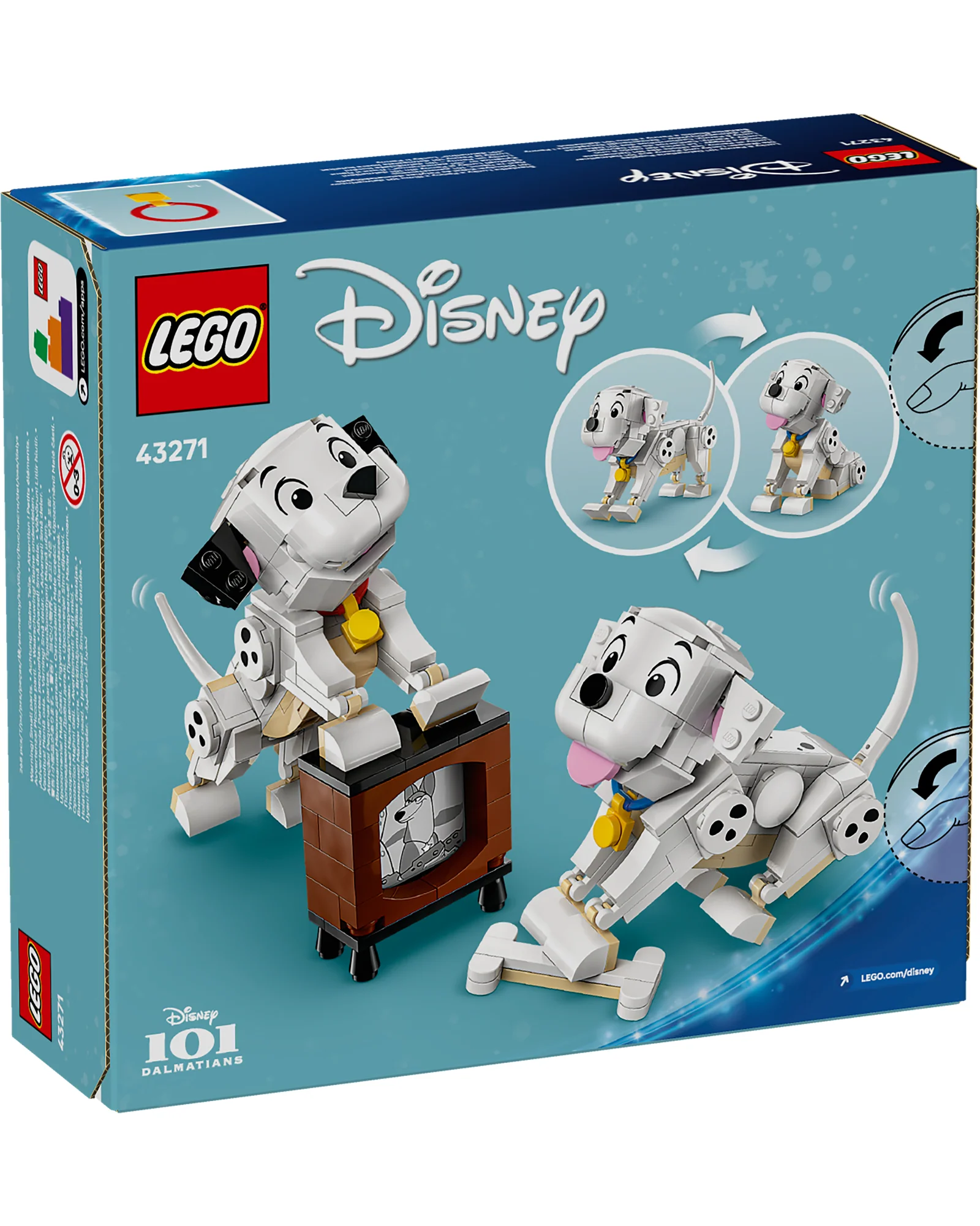 43271 Lucky & Penny 101 Dalmatians Puppies - Image 6