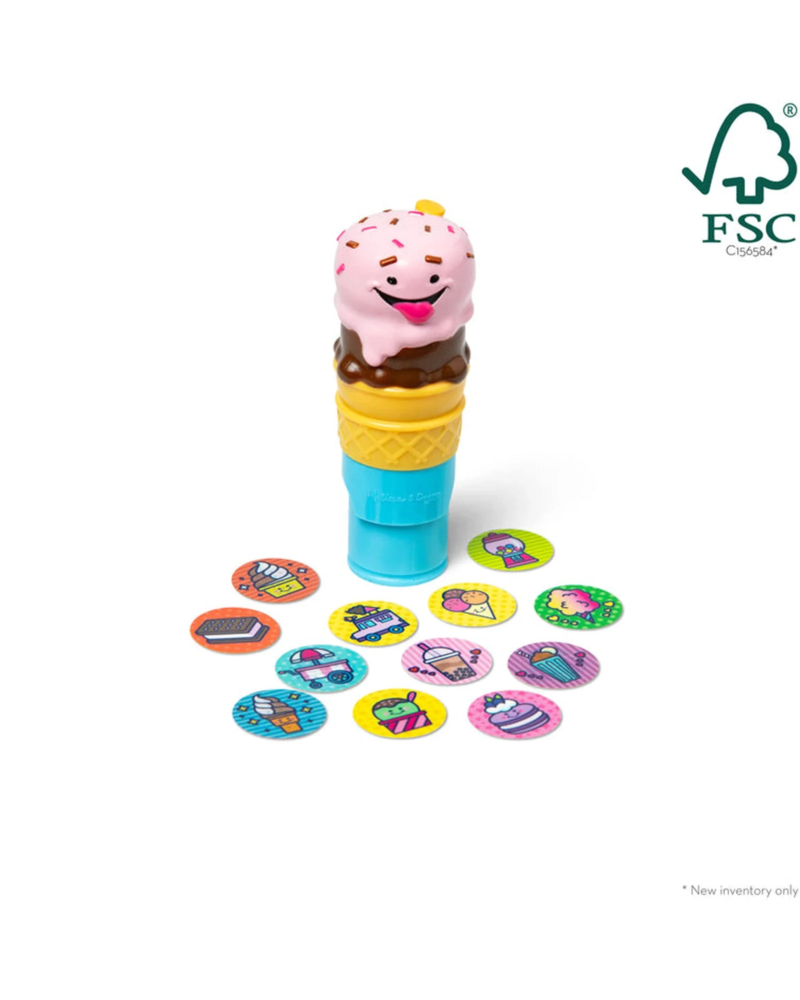 Melissa & Doug Sticker WOW Activity Pad Set Ice Cream - Image 2