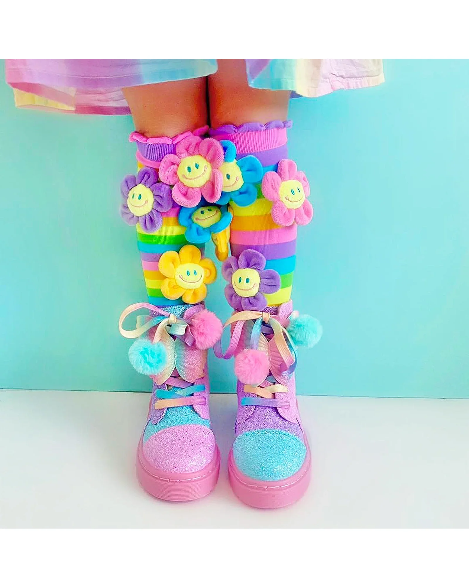 MADMIA Oopsie Daisy Socks Toddler Size Ages 3-5 - Image 4