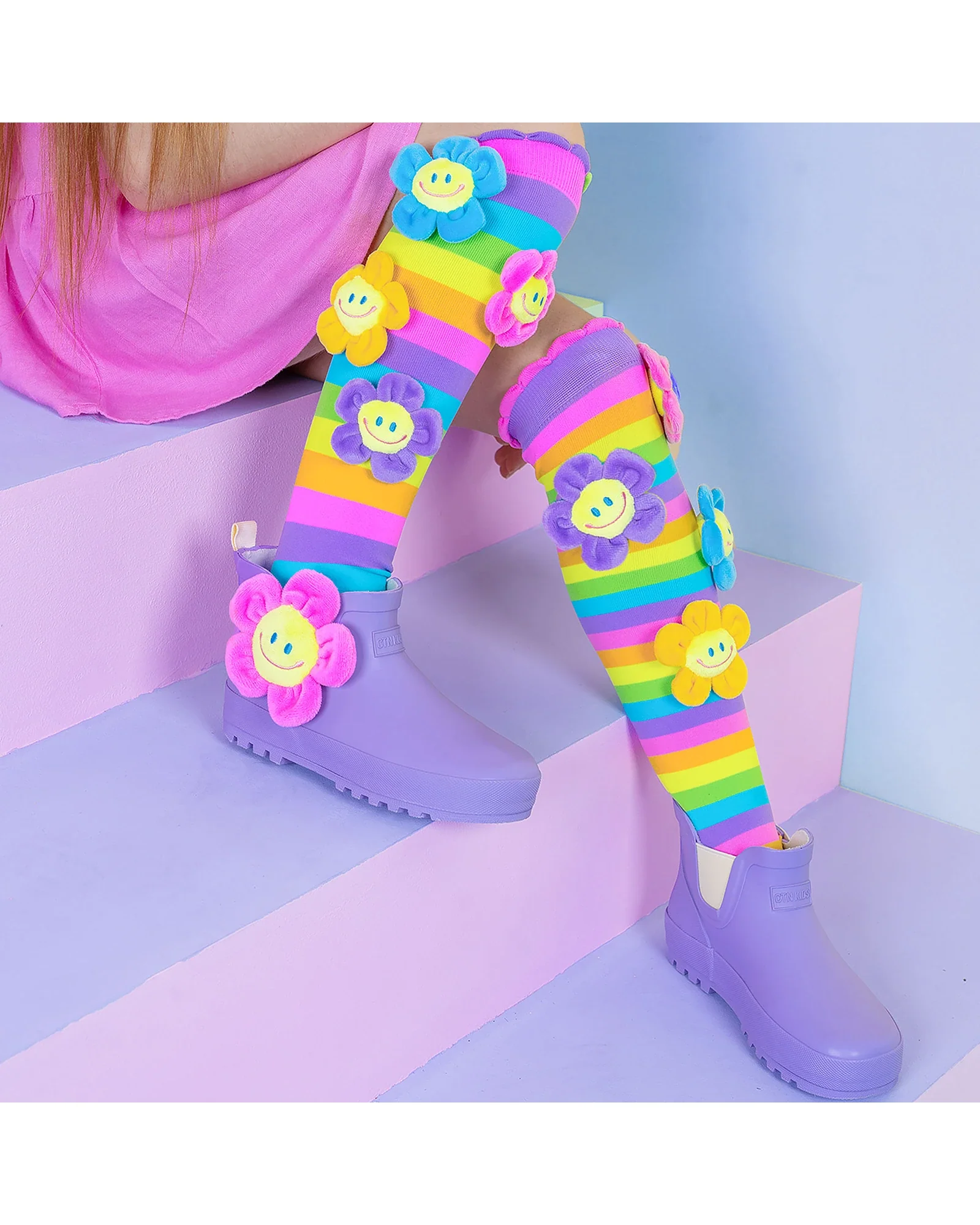 MADMIA Oopsie Daisy Socks Toddler Size Ages 3-5 - Image 5