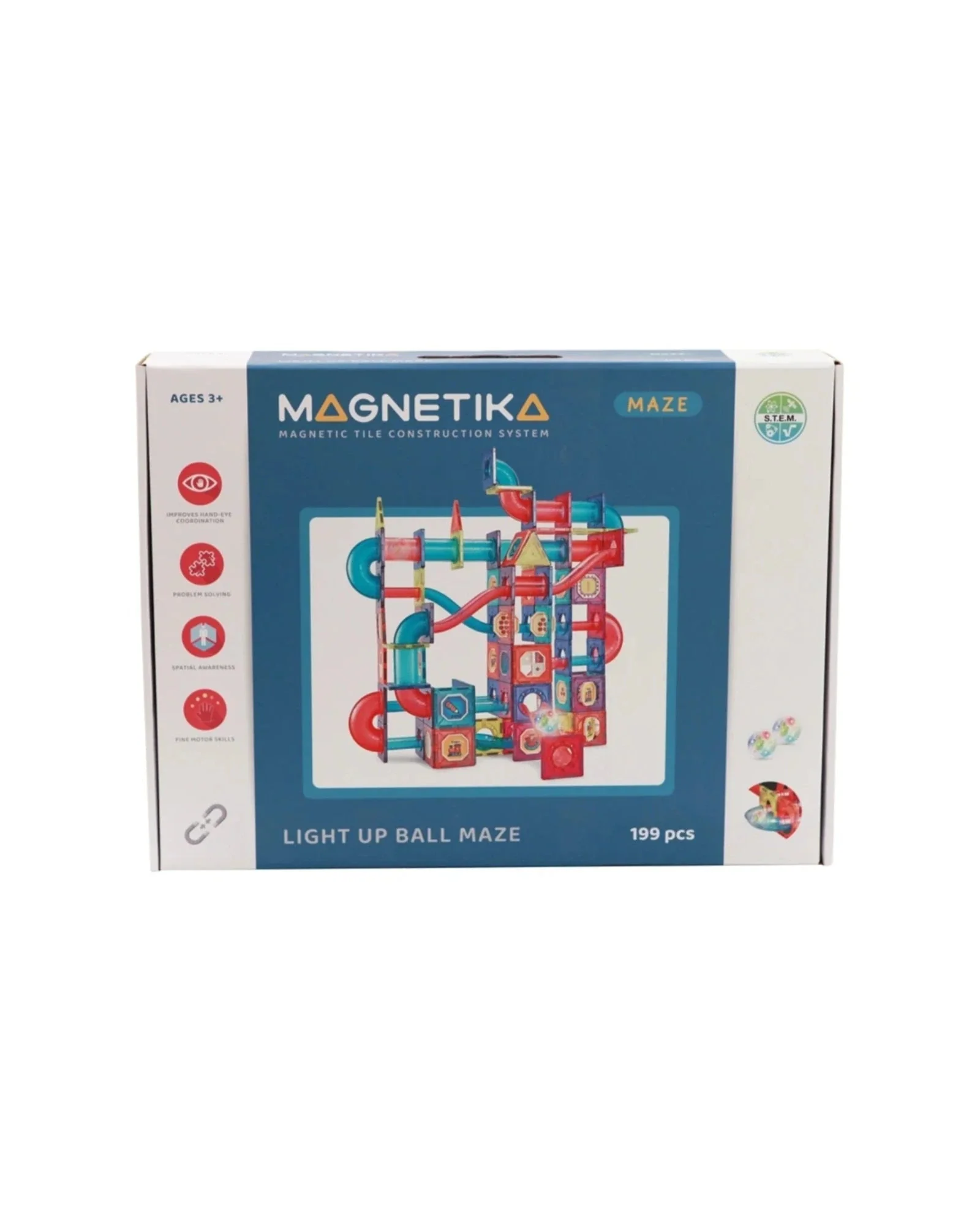Light Up Ball Maze 199pcs