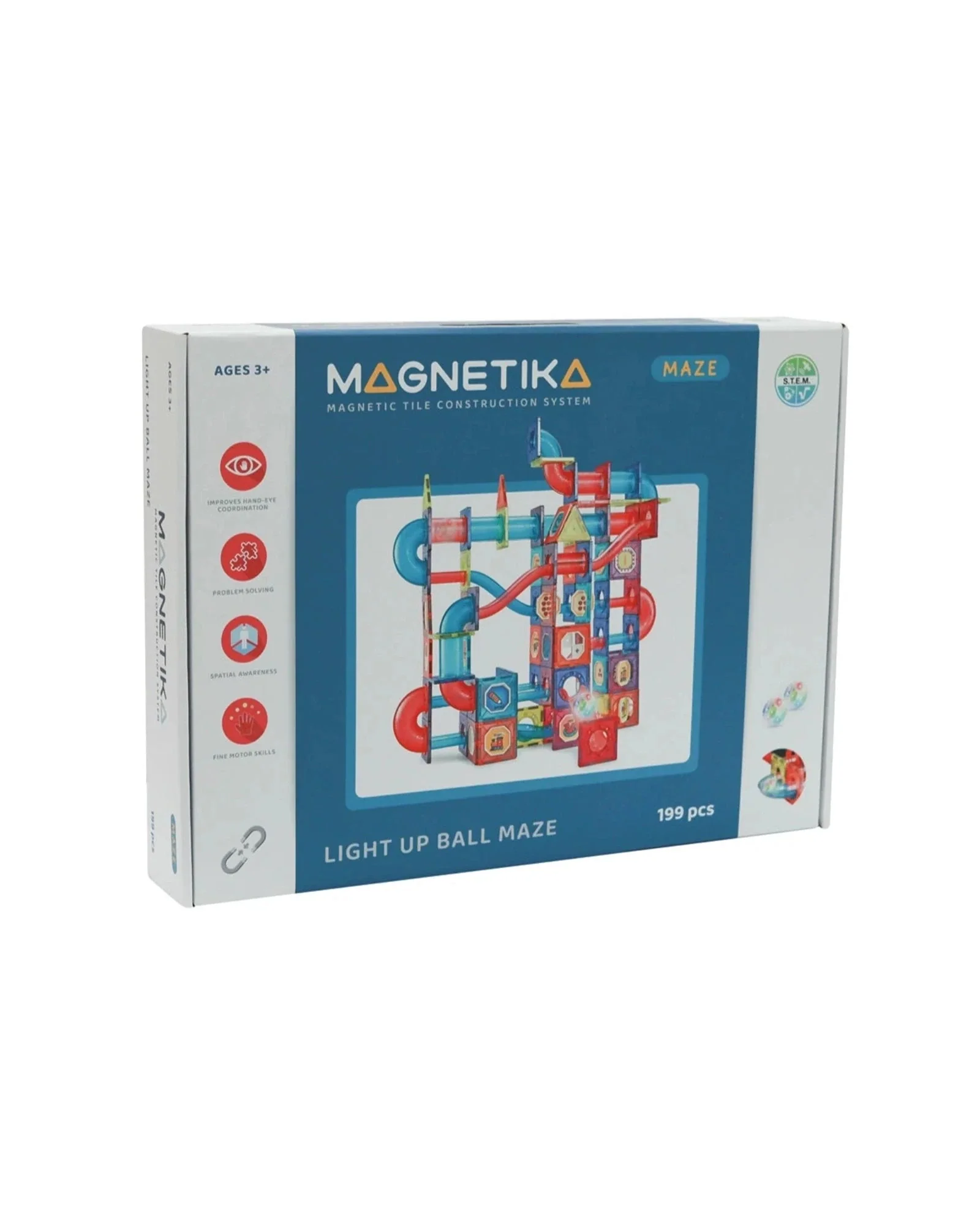 Light Up Ball Maze 199pcs - Image 6