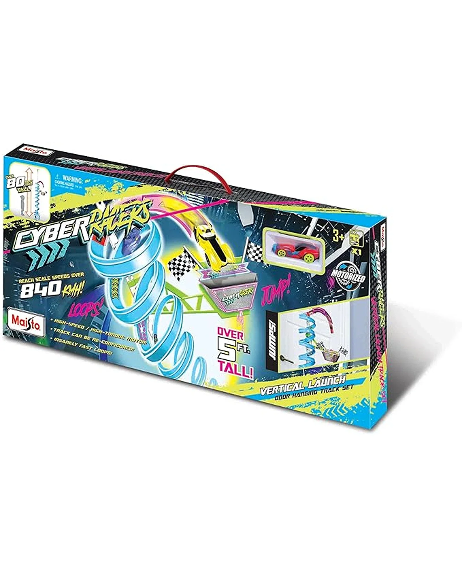 Cyber Racers Vertical Launch Track Set - Image 3