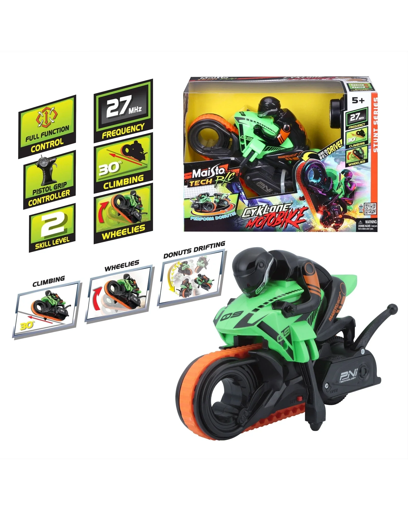 Tech Cyklone Bike - Assorted - Image 7