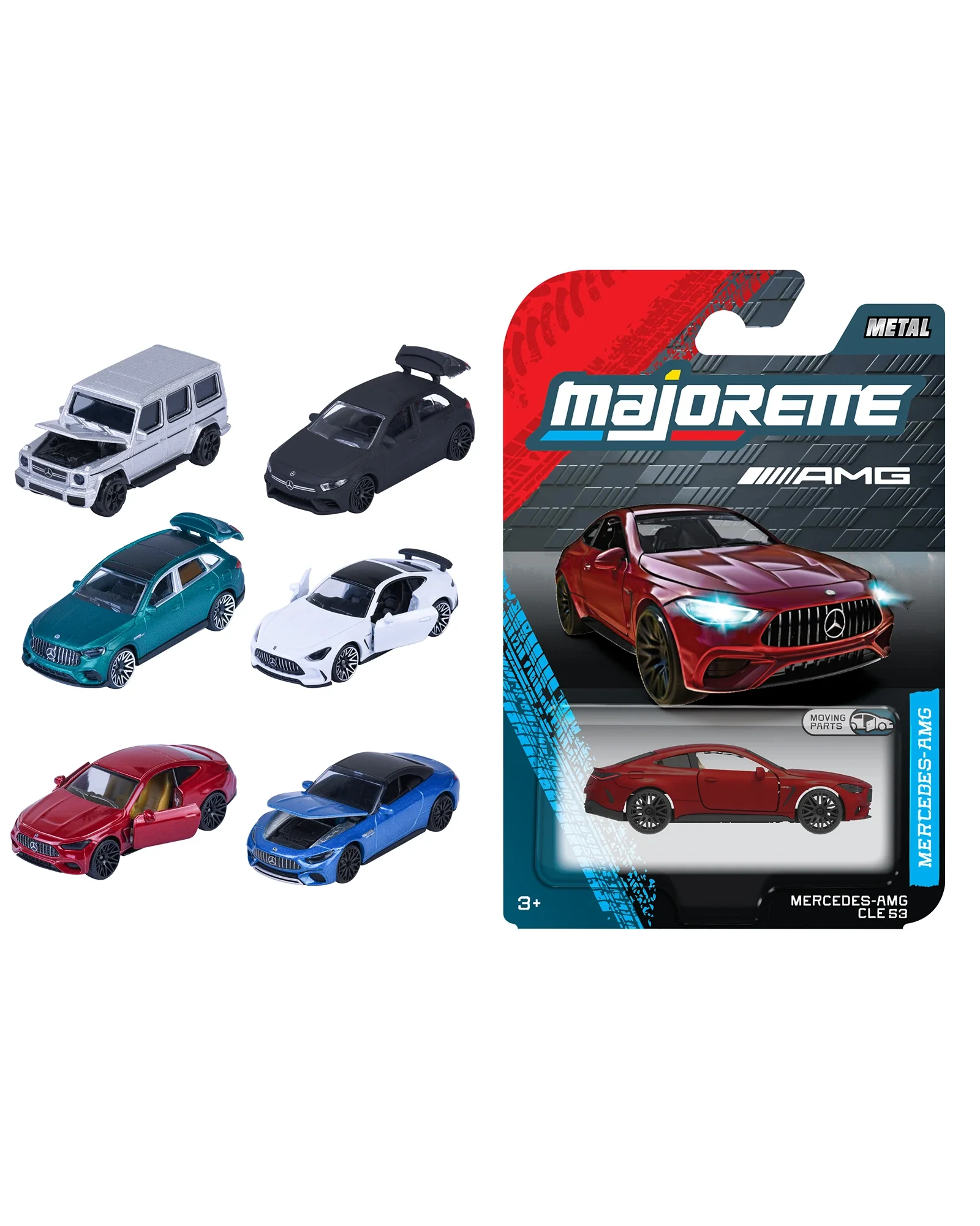 Majorette Mercedes-AMG Deluxe Cars Assorted
