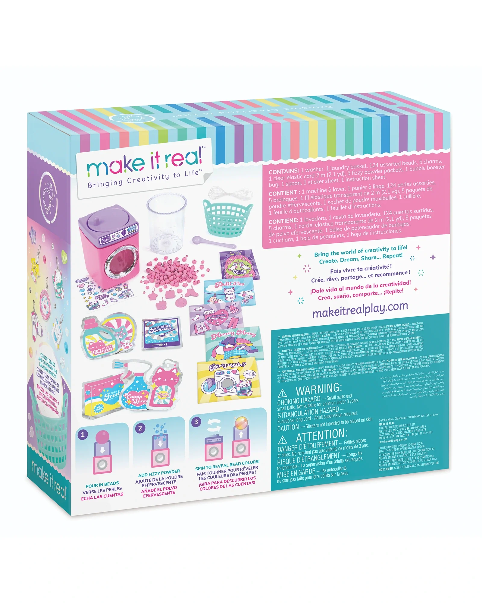 Purrfect Wash N Bead DIY Bracelet Set - Image 7