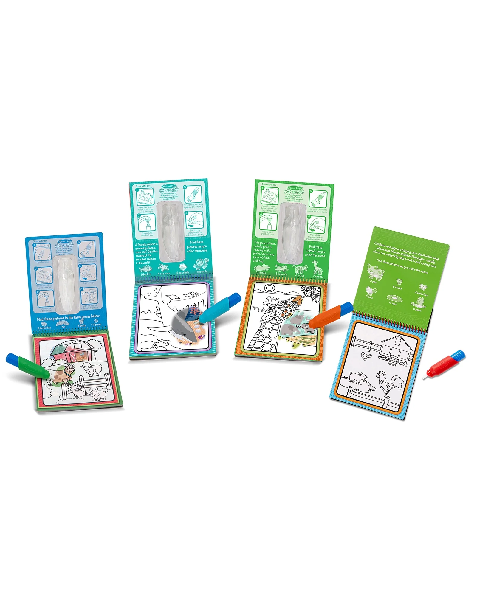 Melissa and Doug Water Wow Amazing Animals Deluxe Pack - Image 3
