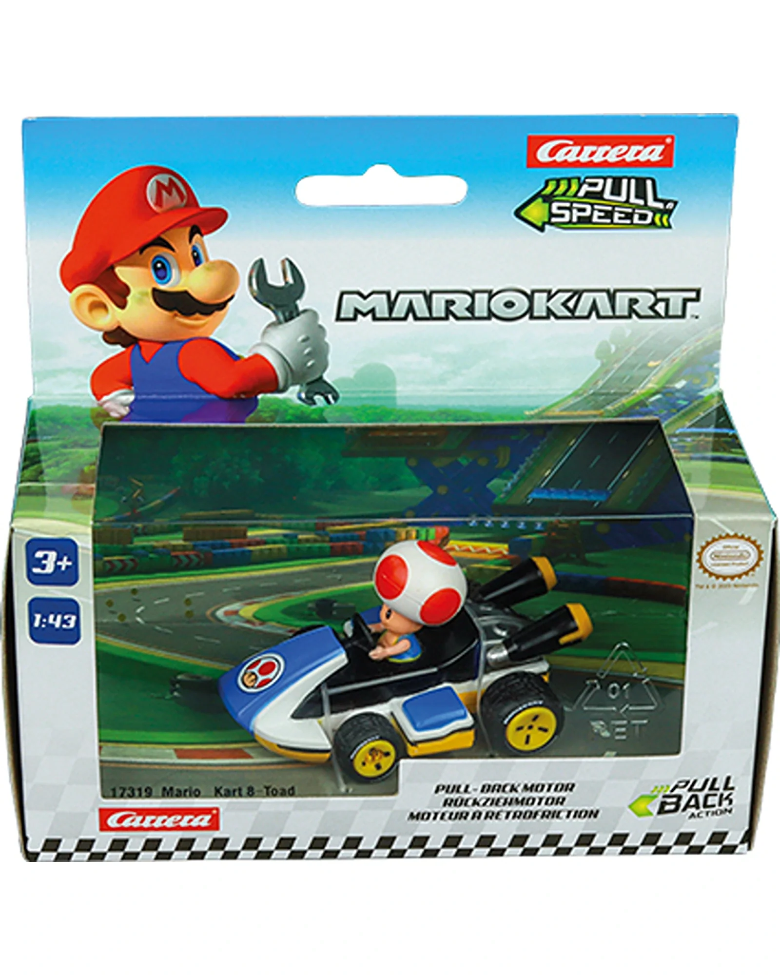 Mario Kart 8 Pull & Speed Car Assortment - Image 5