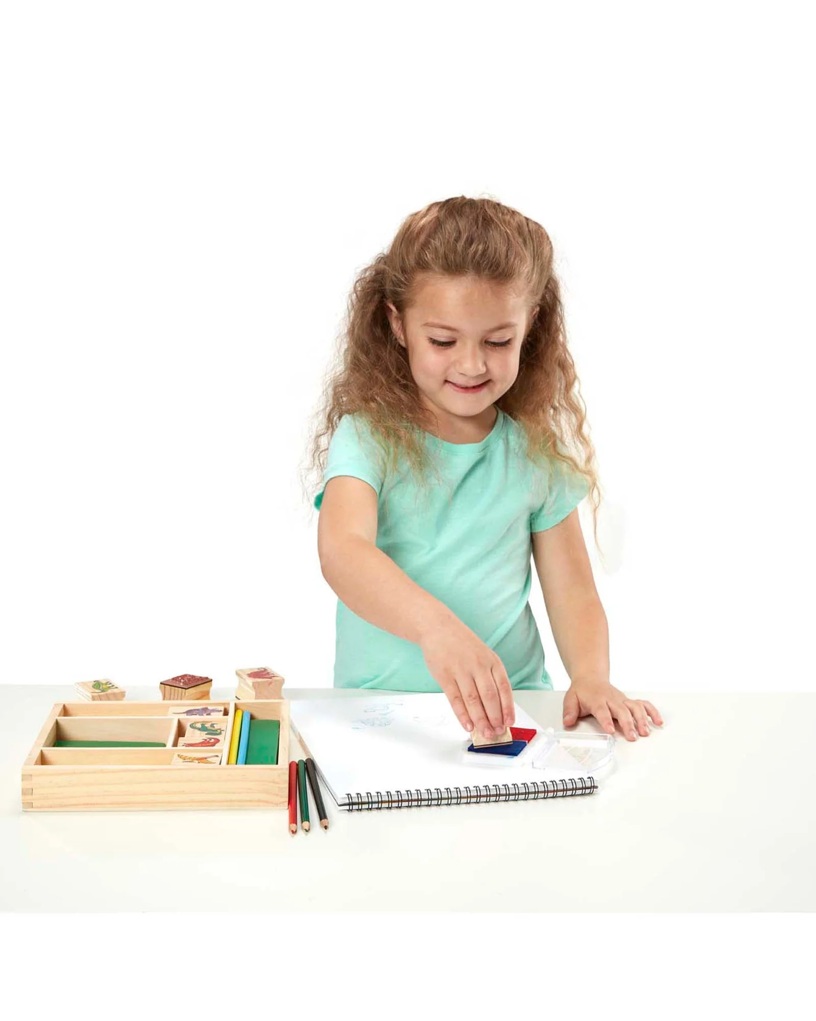 Melissa Doug Dinosaur Stamp Set - Image 2