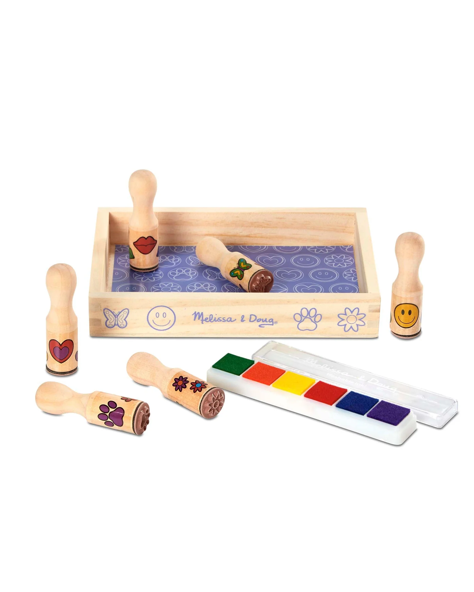Melissa Doug Happy Handle Stamp Set - Image 3