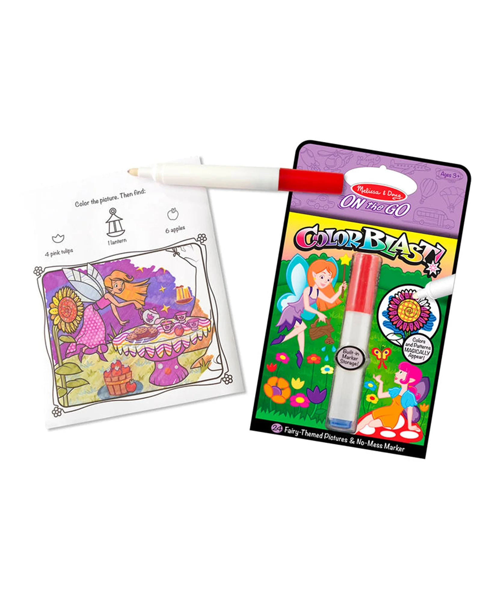 Melissa Doug On The Go Color Blast Fairies - Image 9