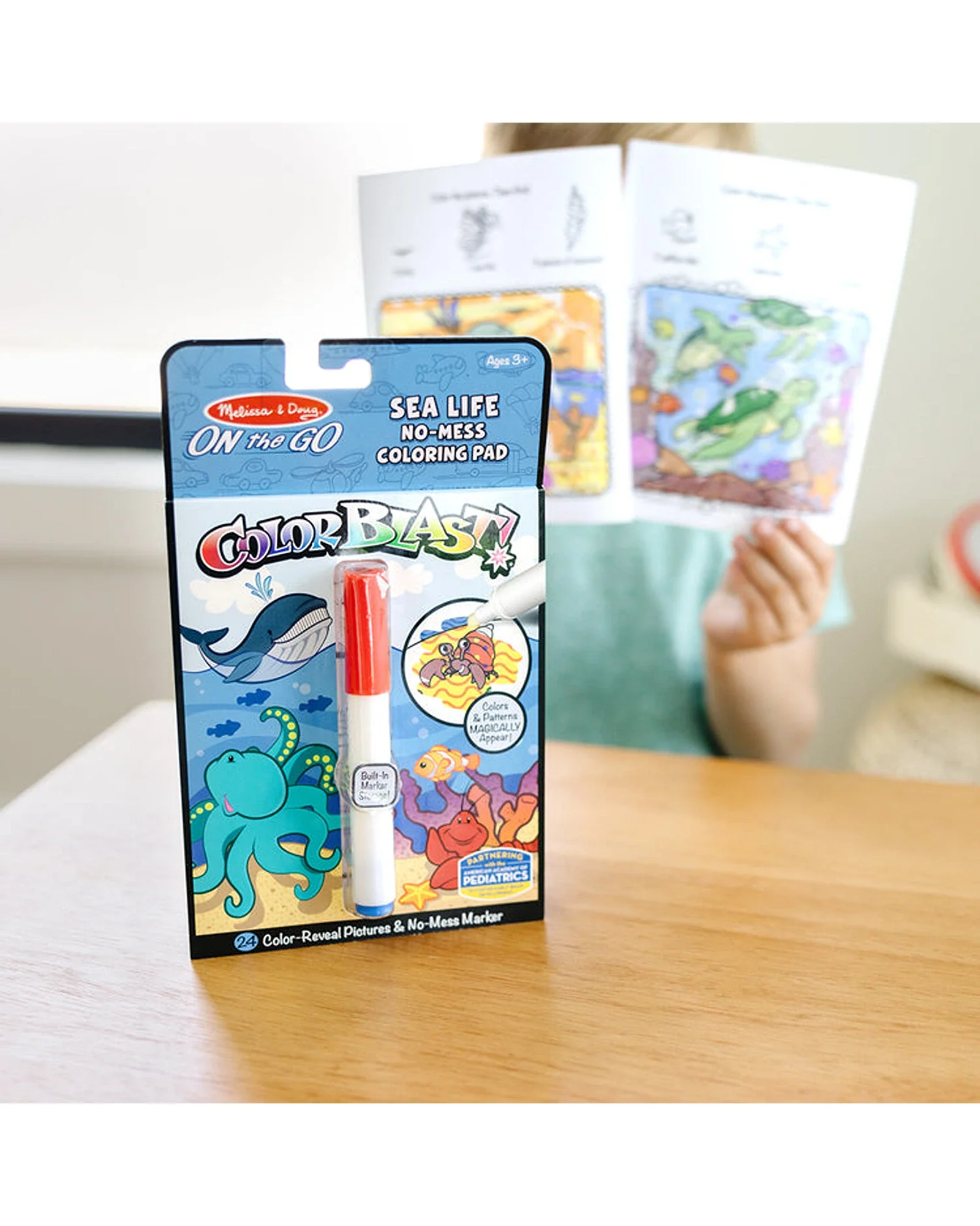 Melissa Doug On The Go Color Blast Sea Life - Image 3