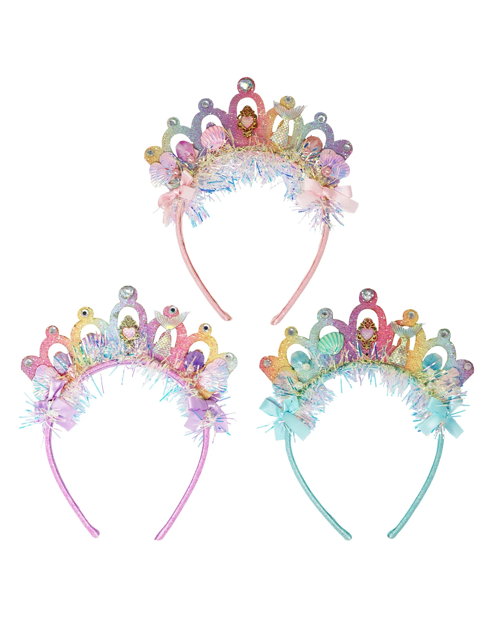 Mermaid Crown Headband - Assorted