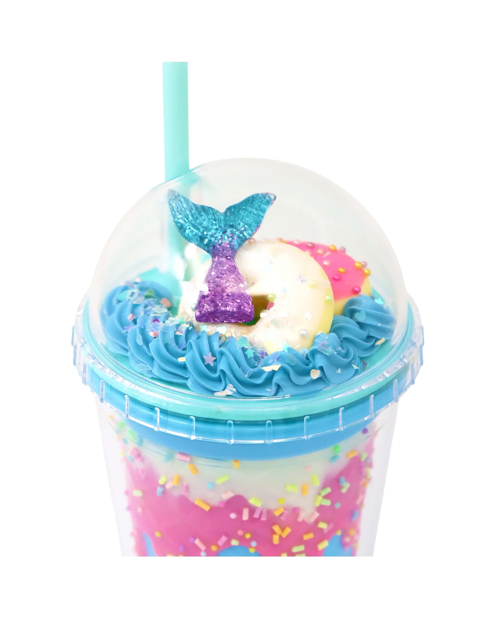 Mermaid Drinking Cup Blue - Image 2
