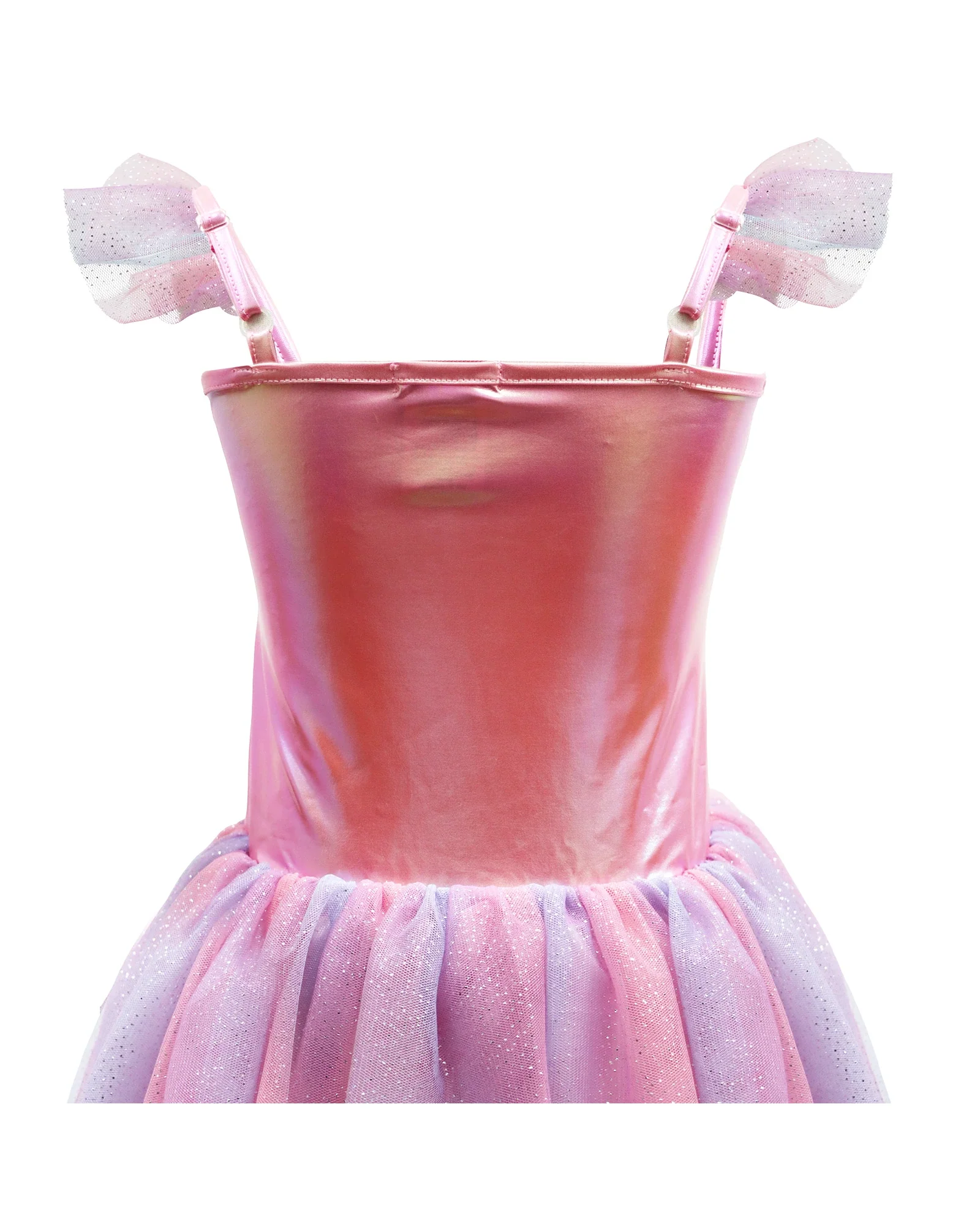 Mermaid Sparkle Dress With Tail Size 3-4 - Image 5