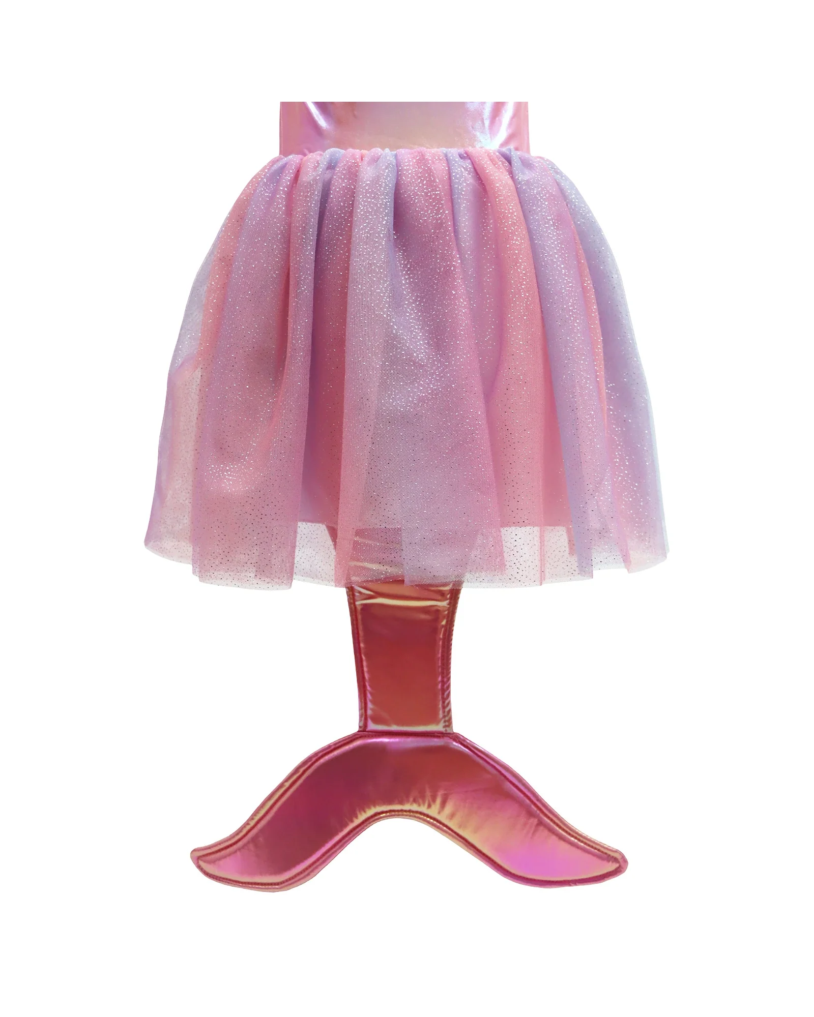 Mermaid Sparkle Dress With Tail Size 3-4 - Image 9