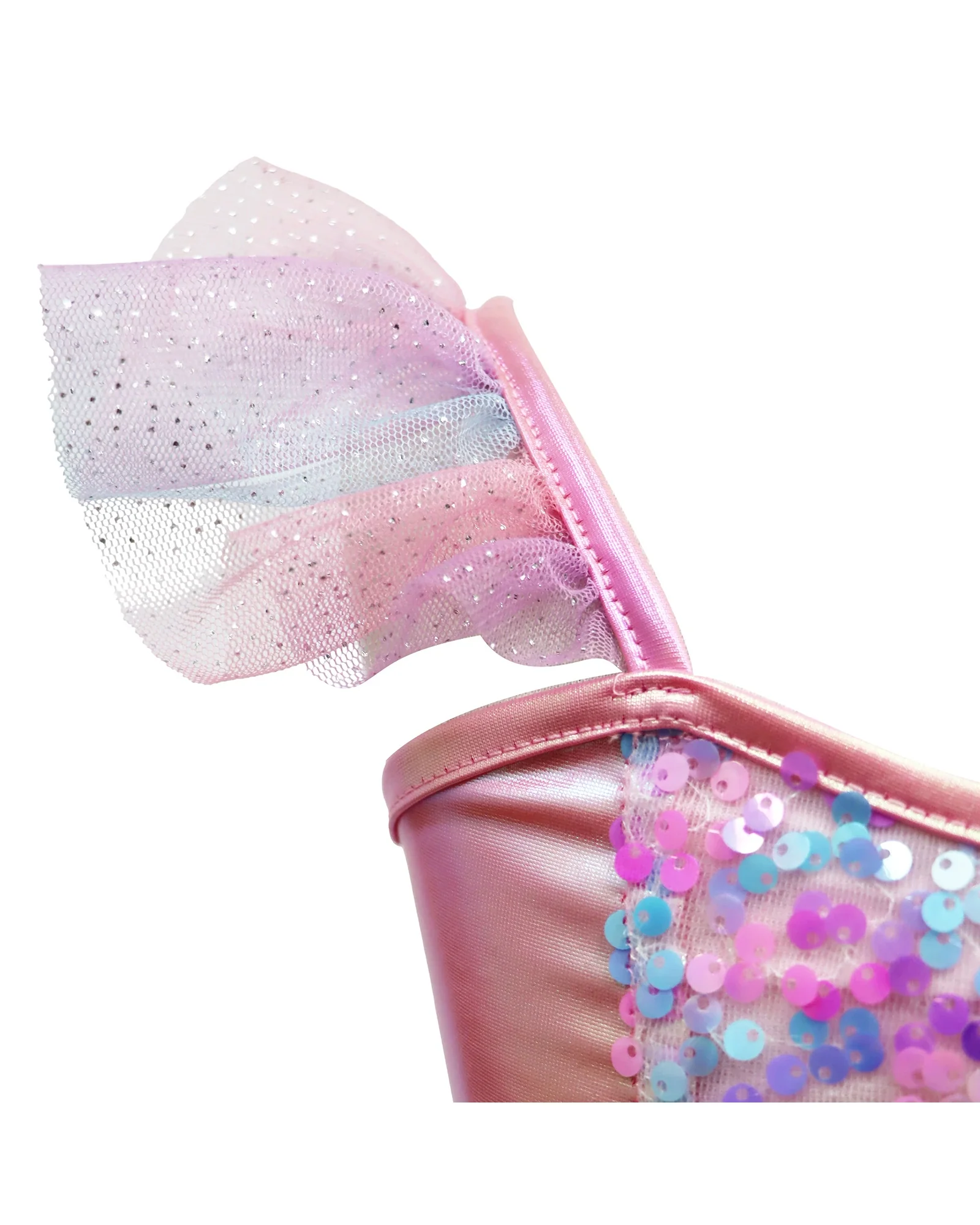 Mermaid Sparkle Dress With Tail Size 5-6 - Image 4