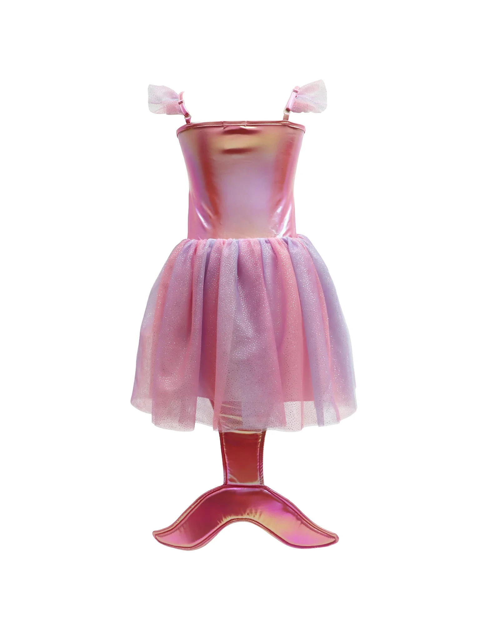 Mermaid Sparkle Dress With Tail Size 5-6 - Image 5