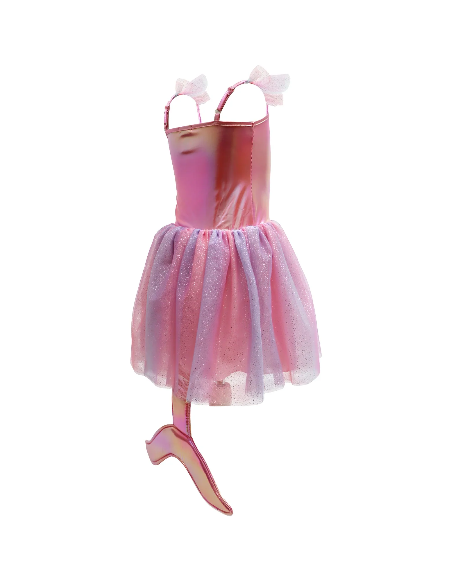 Mermaid Sparkle Dress With Tail Size 5-6 - Image 6