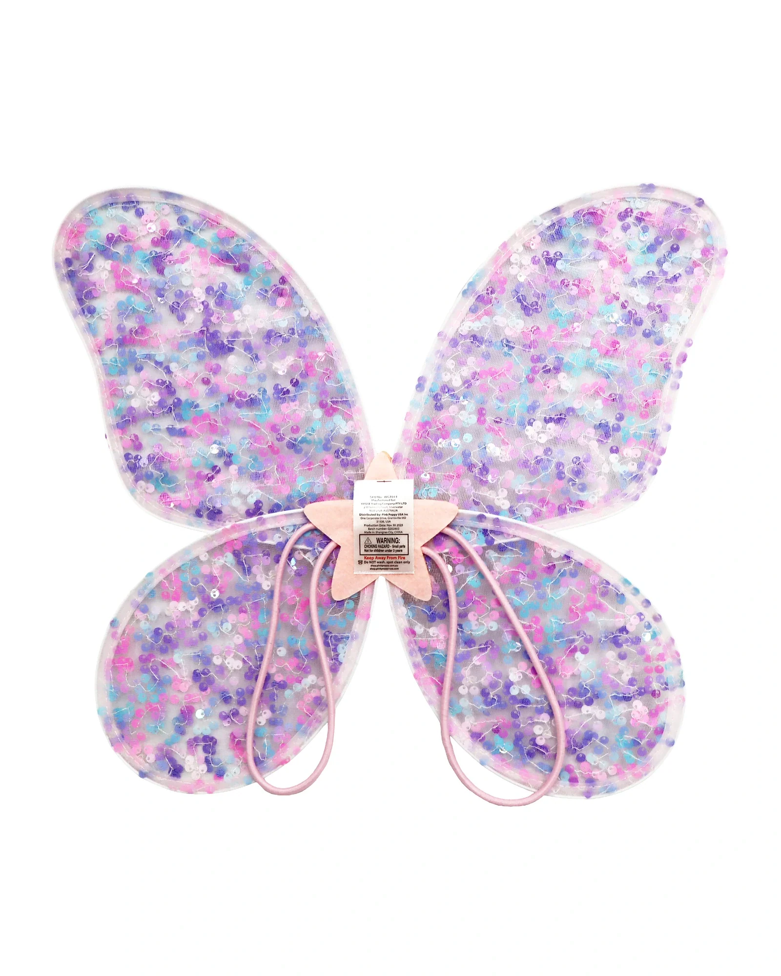 Mermaid Sparkle Sequin Wings - Image 5