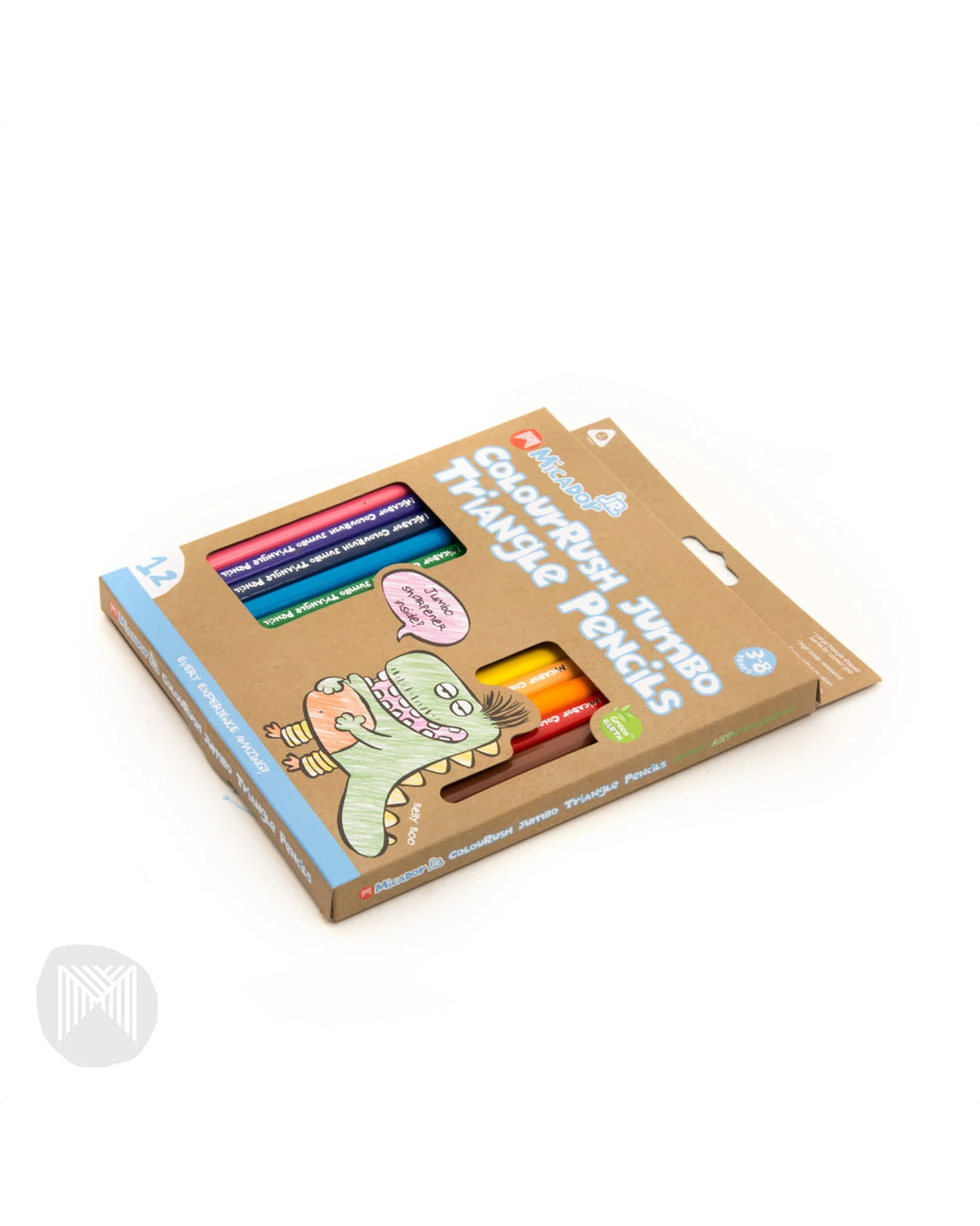 Micador Jr ColourRush Jumbo Triangle Pencil 12 Pack - Image 5