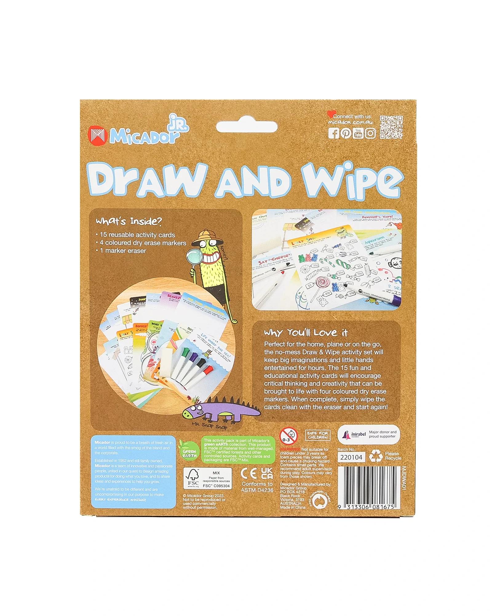 Micador jR Draw and Wipe Activities - Image 4
