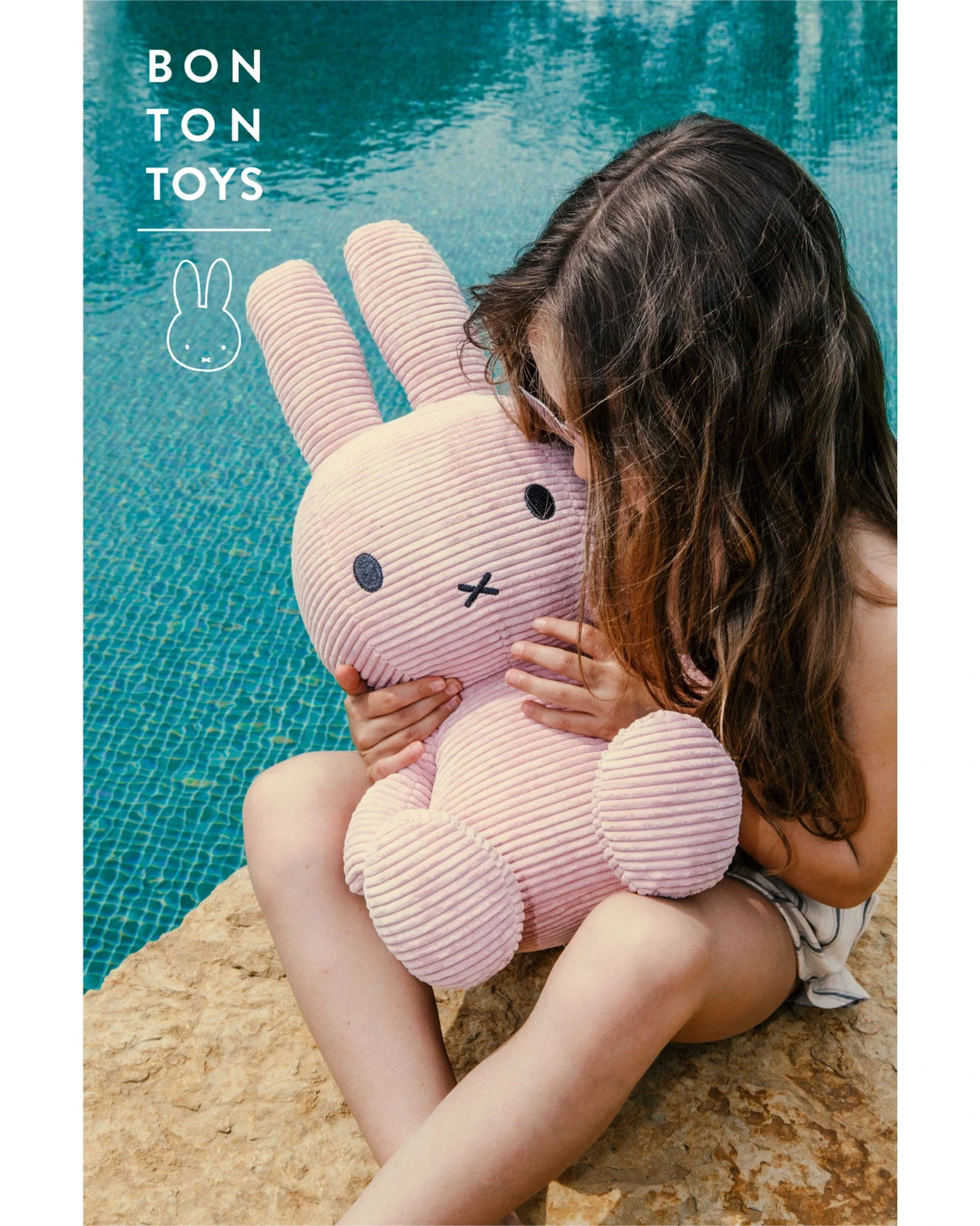 Miffy ECO Corduroy Pink 50cm