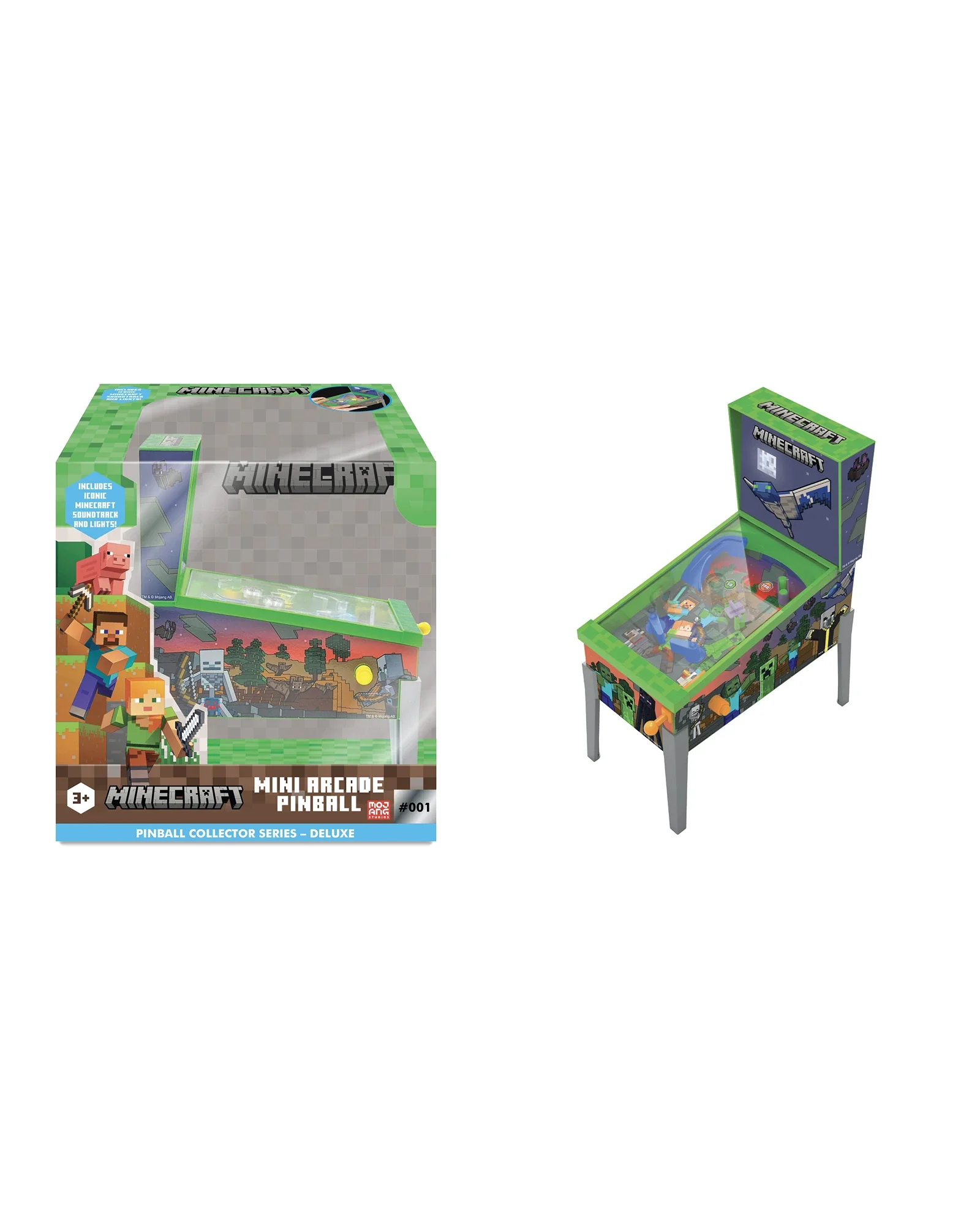 Minecraft Mini Arcade Pinball