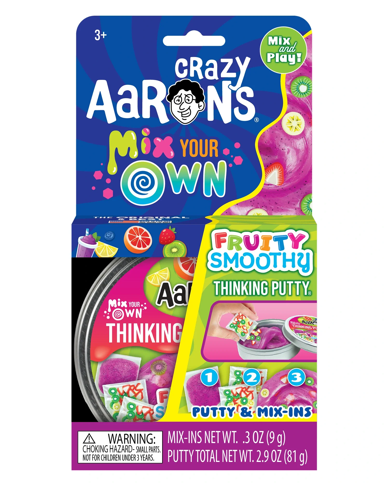 Mix Your Own Fruity Smoothy Thinking Putty