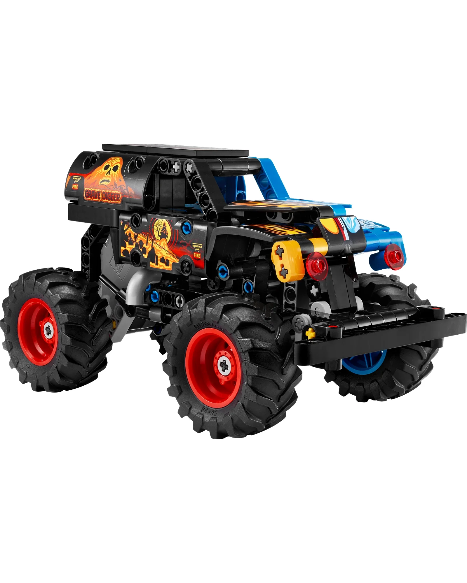 42219 Monster Jam Grave Digger Fire and Ice - Image 3