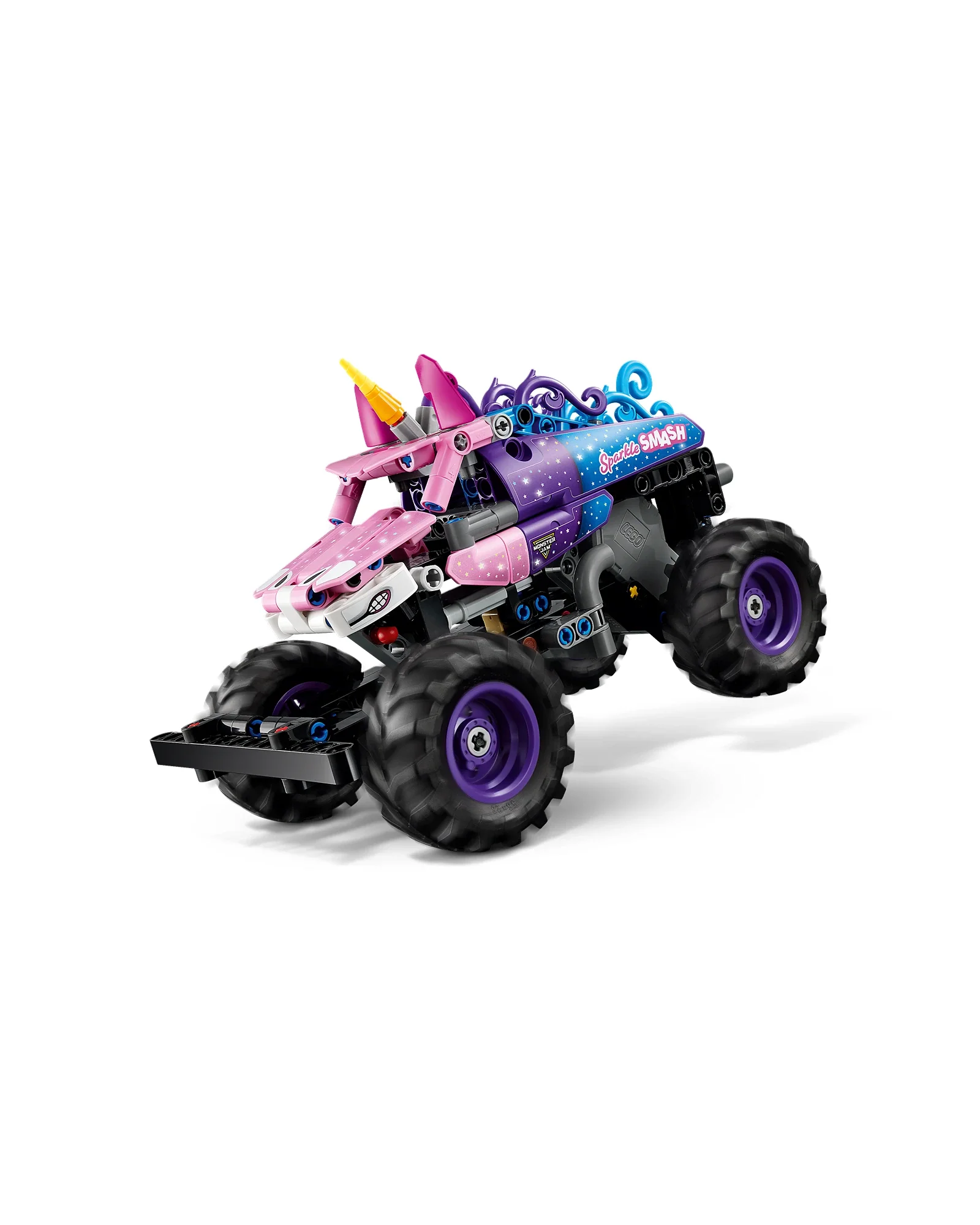 42220 Monster Jam Sparkle Smash Pull-Back - Image 4