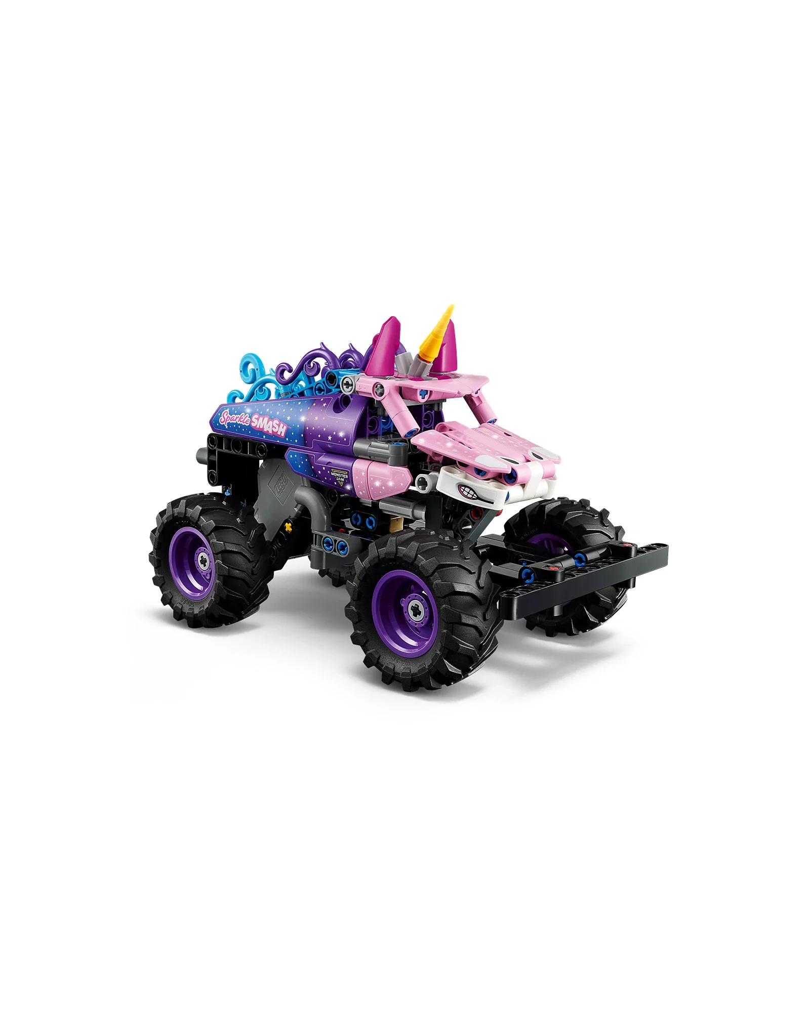 42220 Monster Jam Sparkle Smash Pull-Back - Image 5