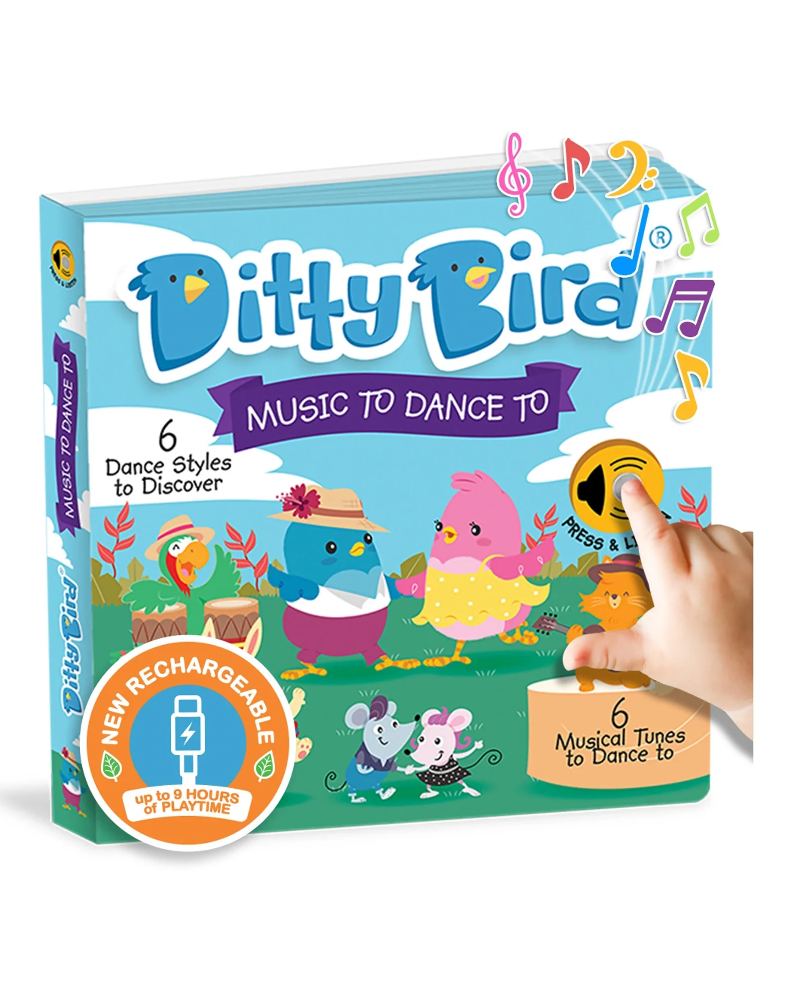 Music To Dance To Board Book