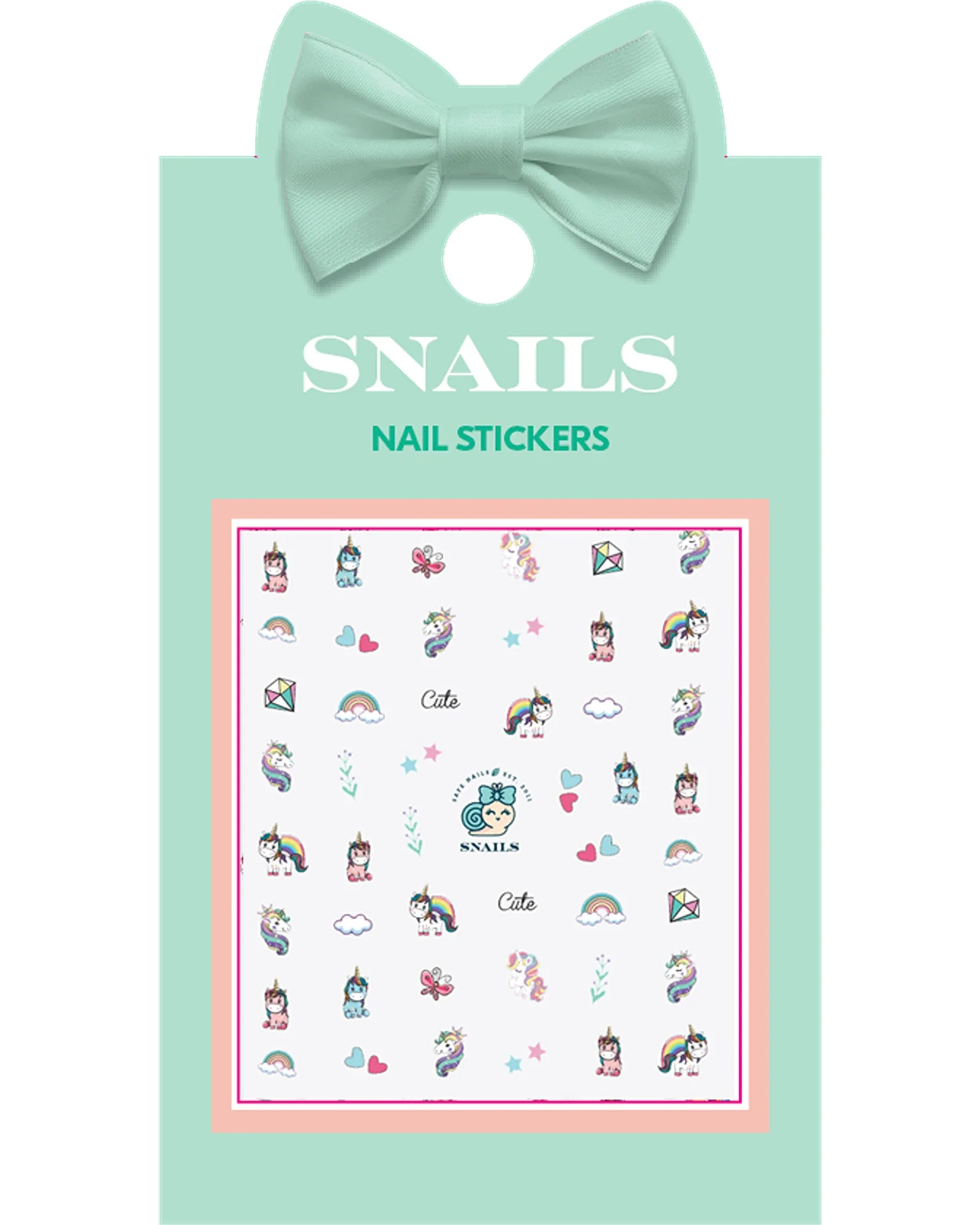 Nail Sticker Unicorn Queen
