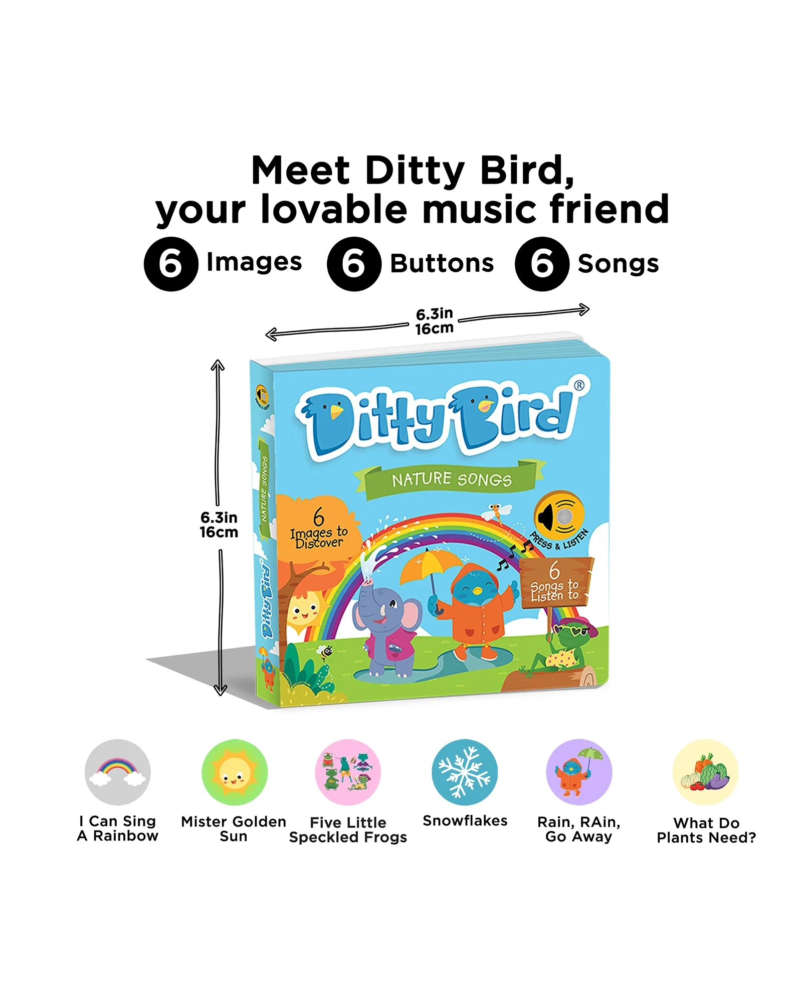 Nature Songs Board Book - Image 3