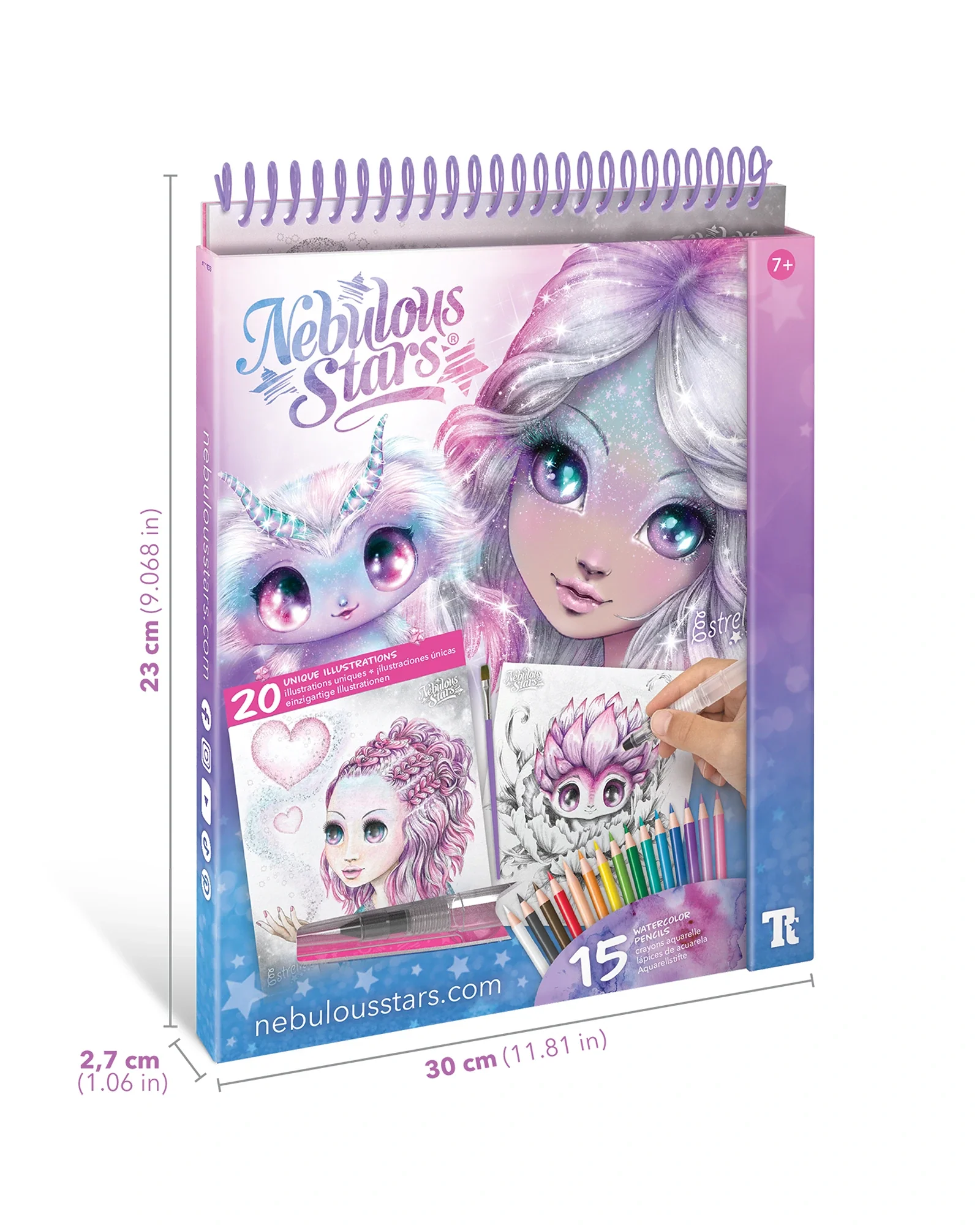 Nebulous Stars Watercoloring Book Set - Image 7