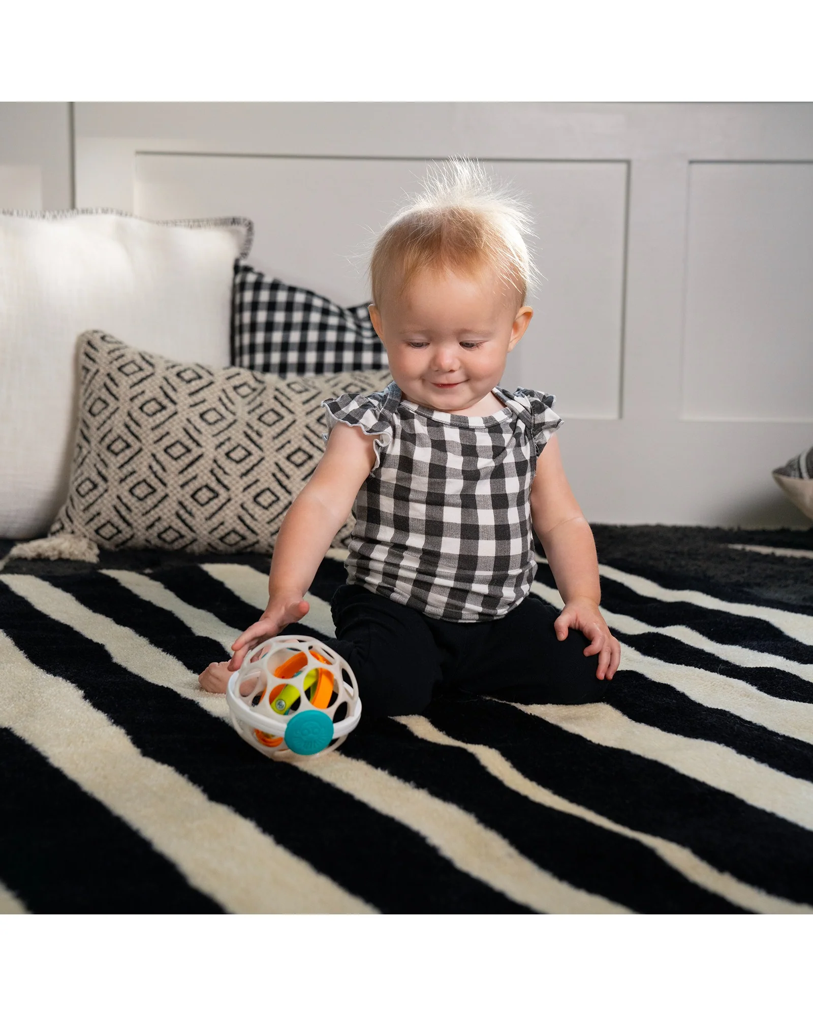 Oball Grip & Spin Oball Rattle Toy - Image 7