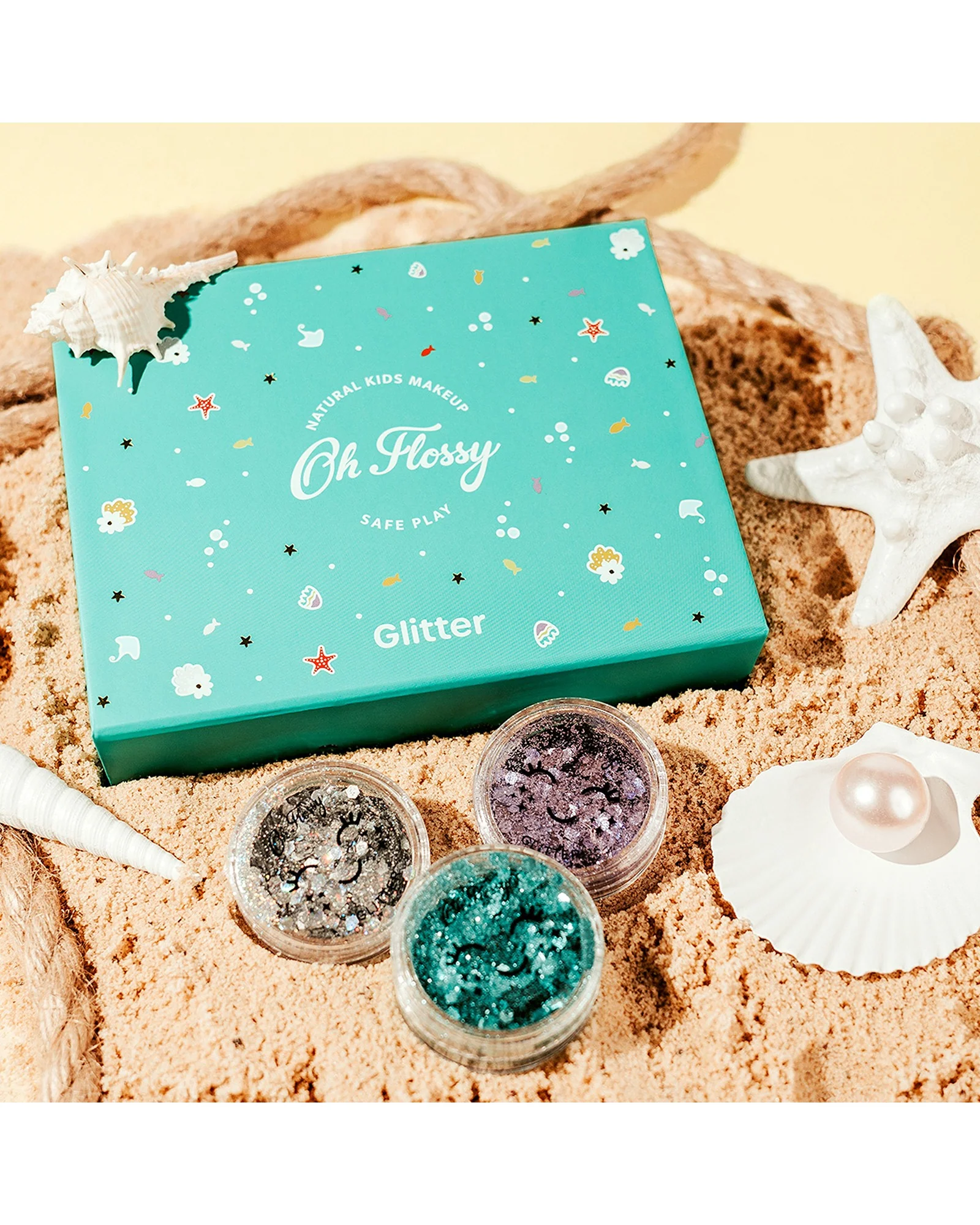 Oh Flossy Under the Sea Glitter Set - Image 4