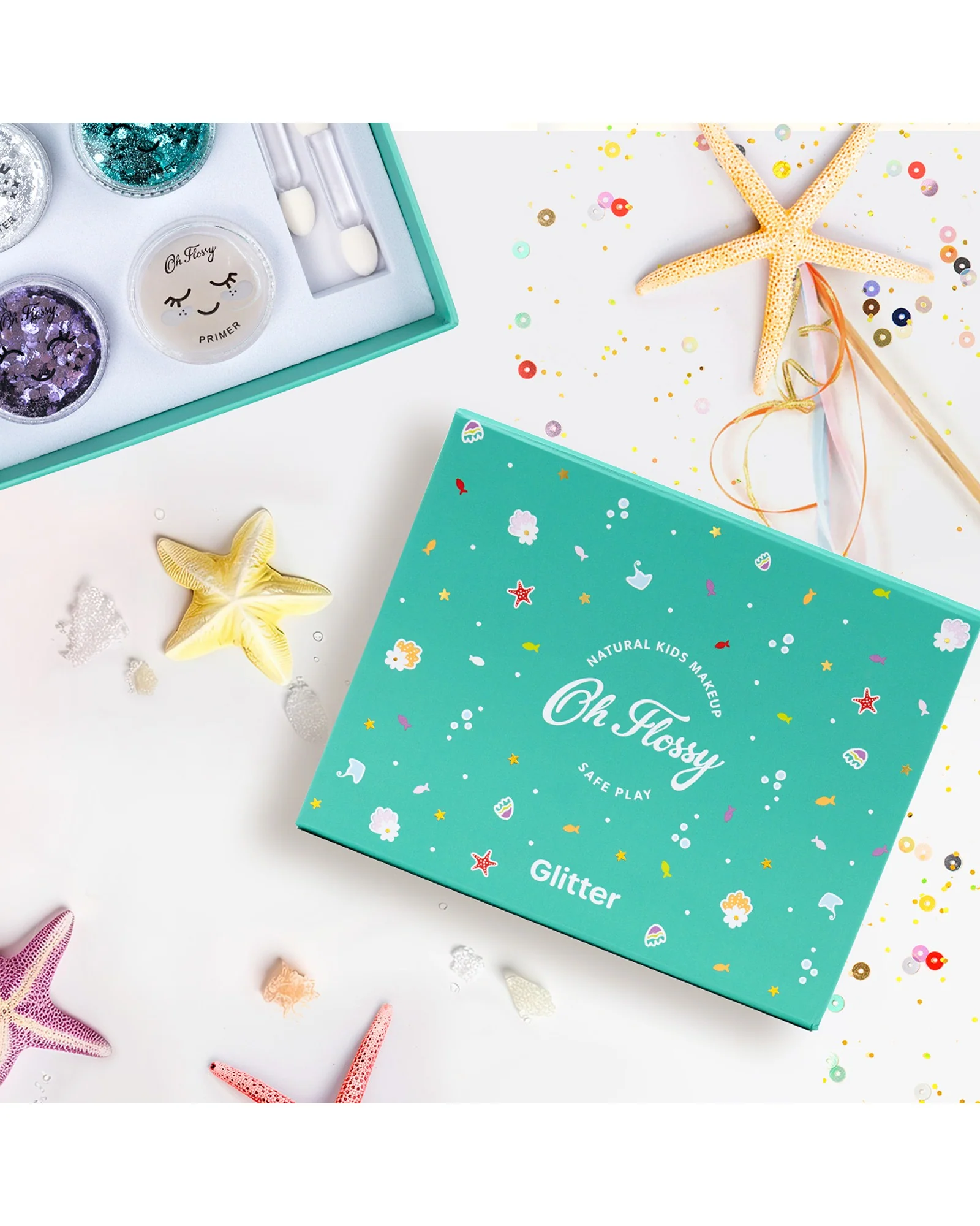 Oh Flossy Under the Sea Glitter Set - Image 7