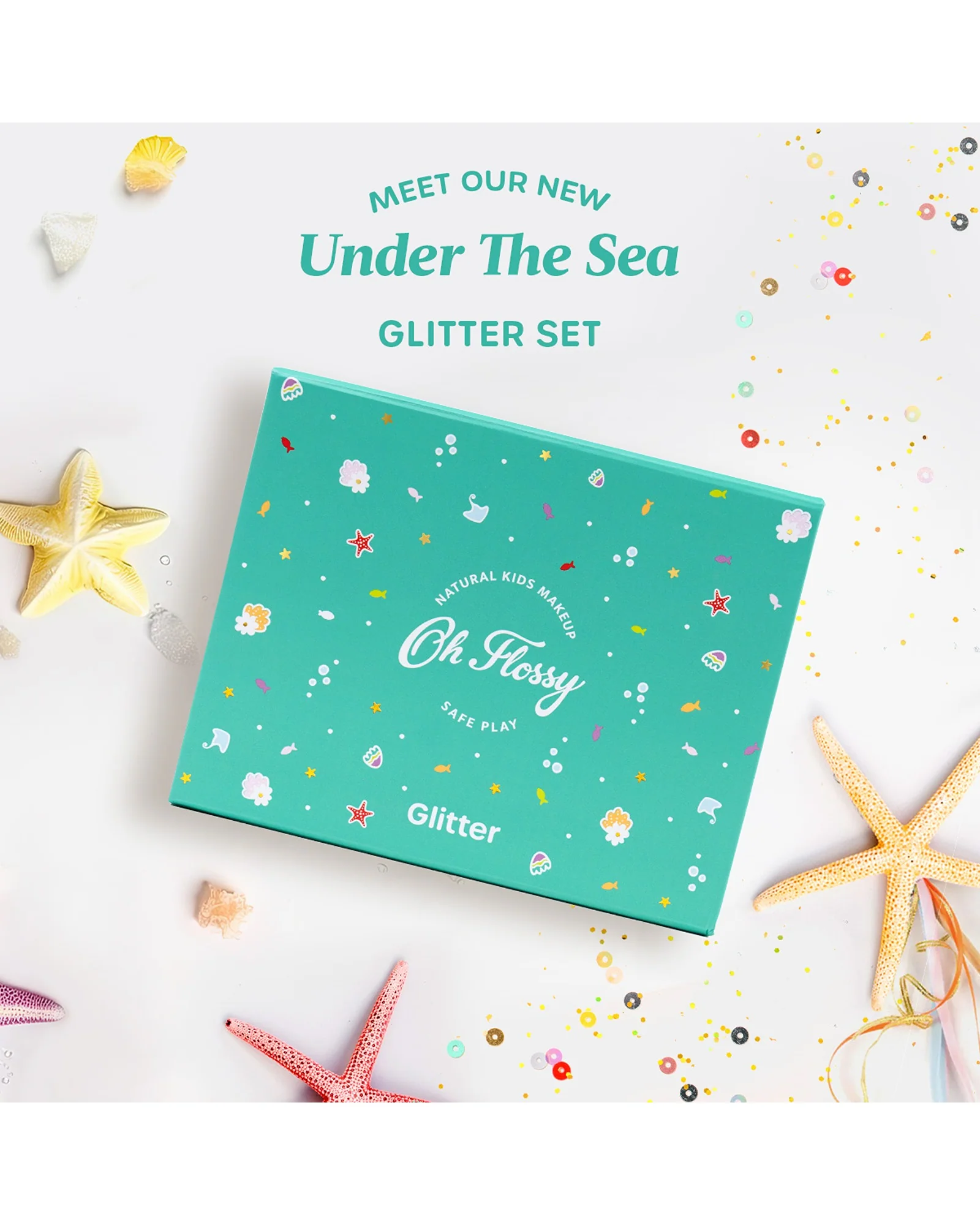 Oh Flossy Under the Sea Glitter Set - Image 8