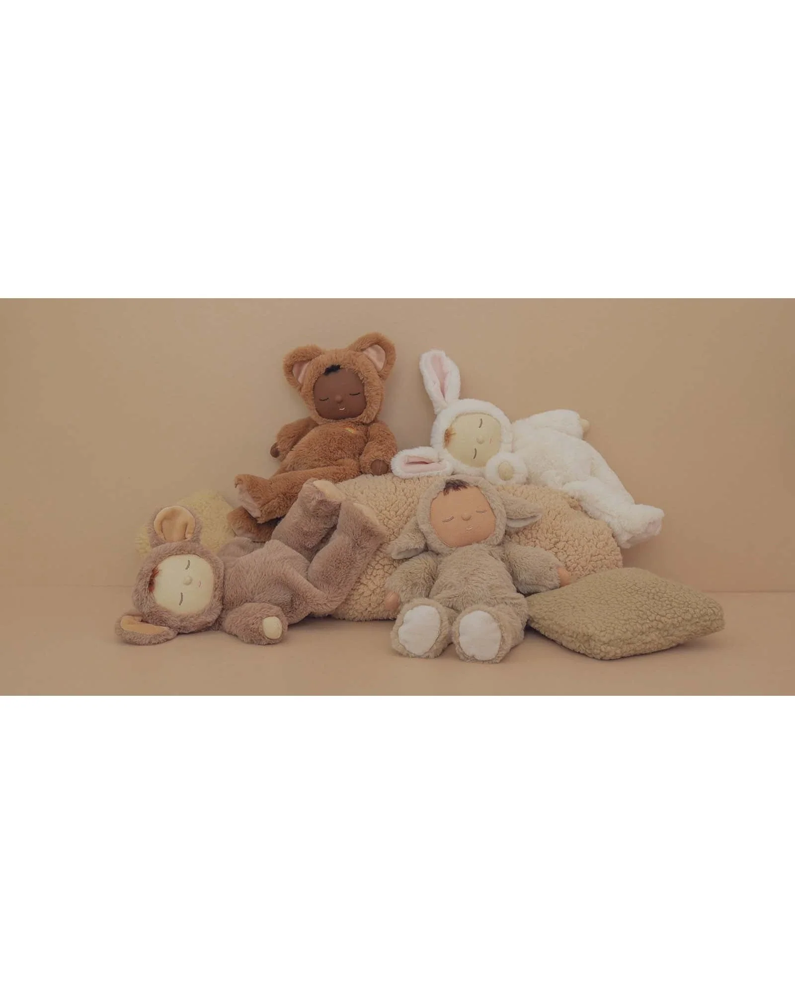 Olli Ella Cozy Dinkums Bunny Moppet - Image 6