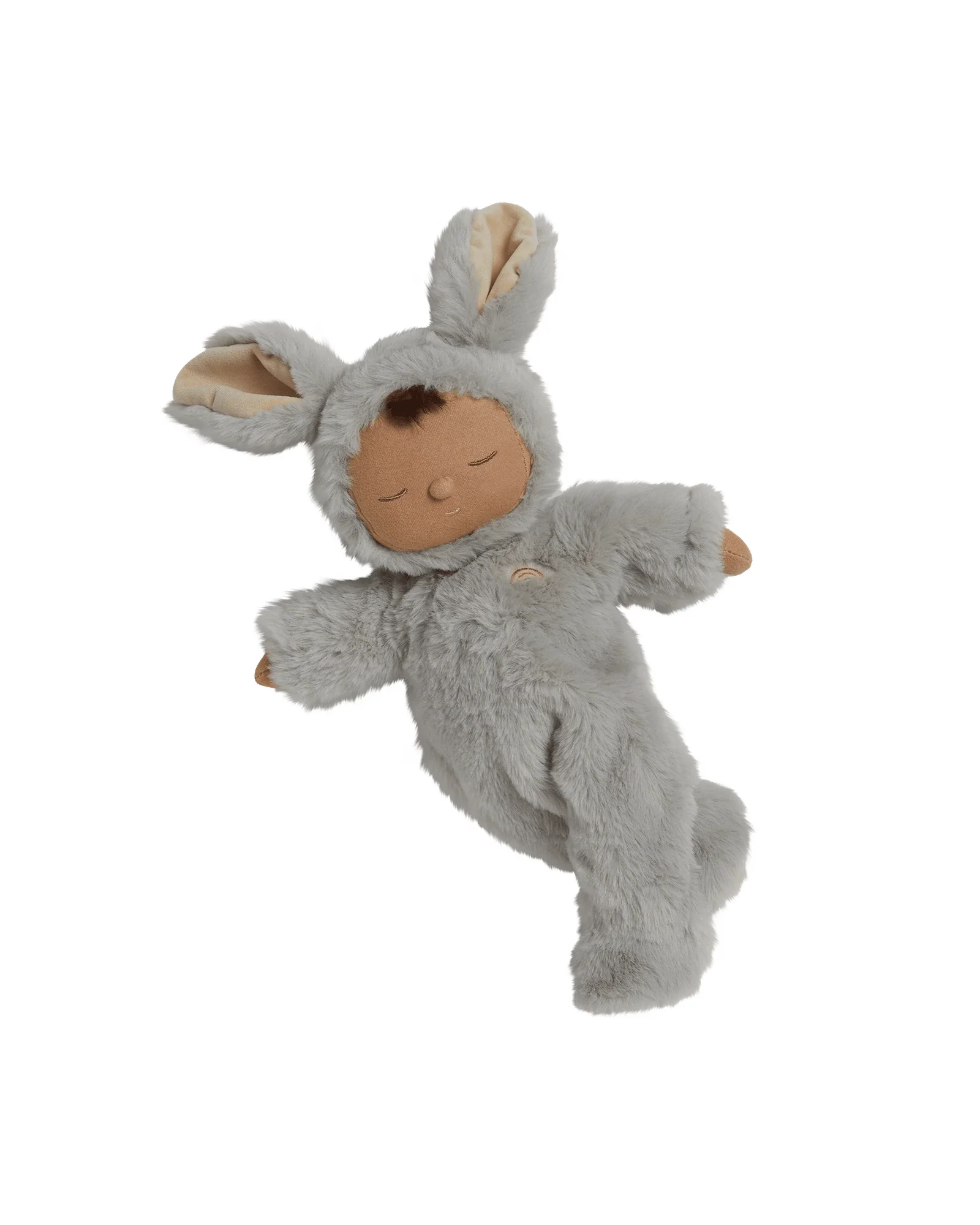 Olli Ella Lullaby Cozy Dinkum Bunny Pip - Smoke - Image 3