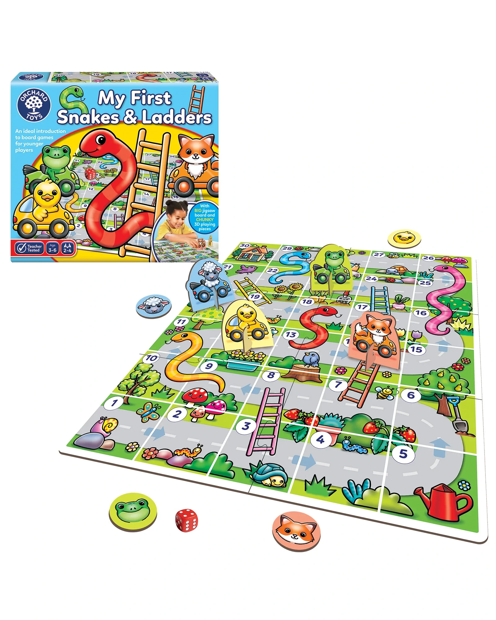 Orchard Game My First Snakes And Ladders - Image 3