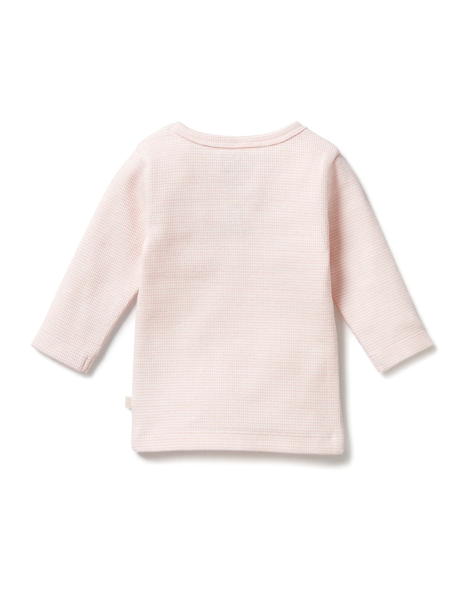 Organic Stripe Rib Long Sleeved Top 6-12 mths - Image 3