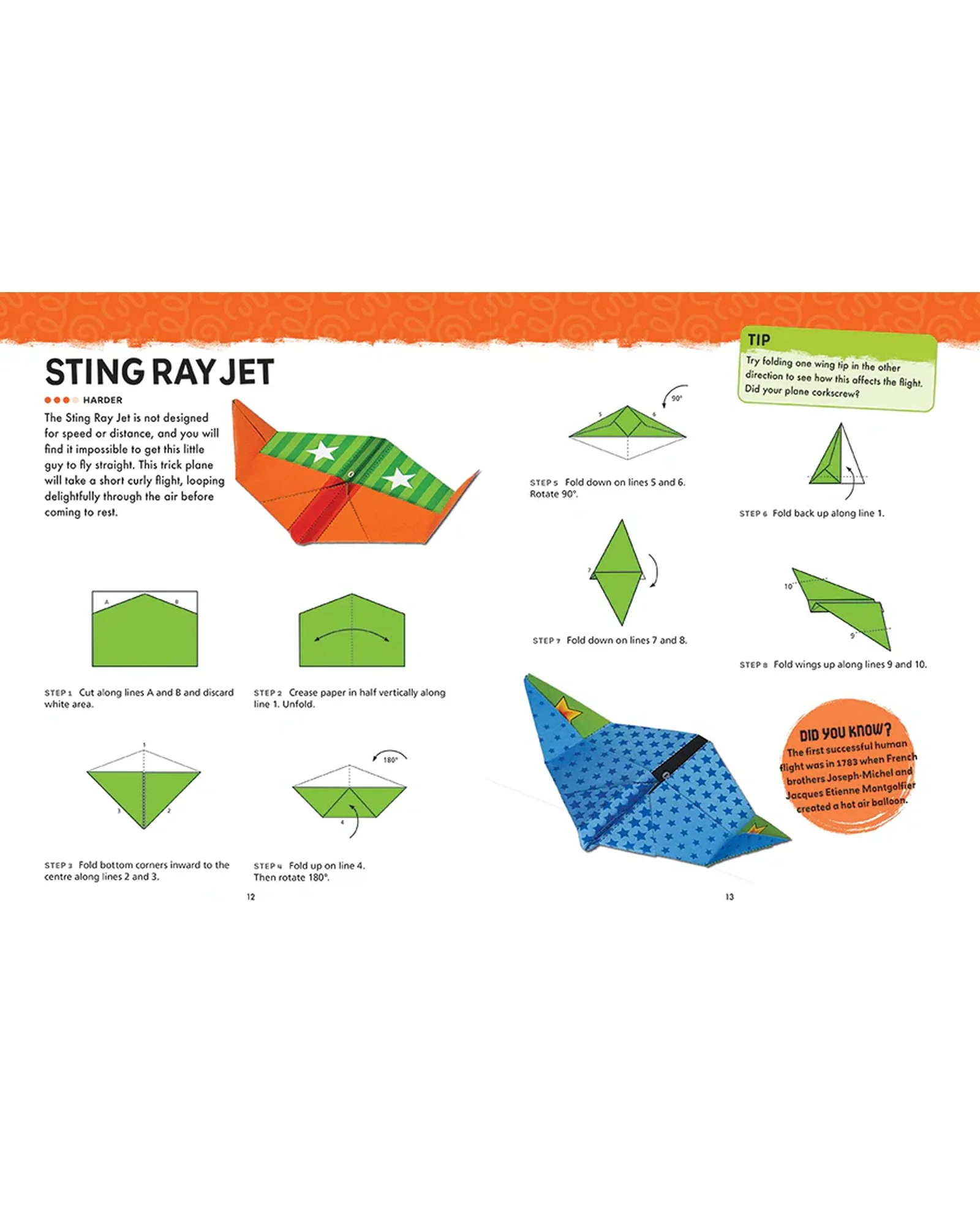 Origami Activity Book Paper Planes - Image 2